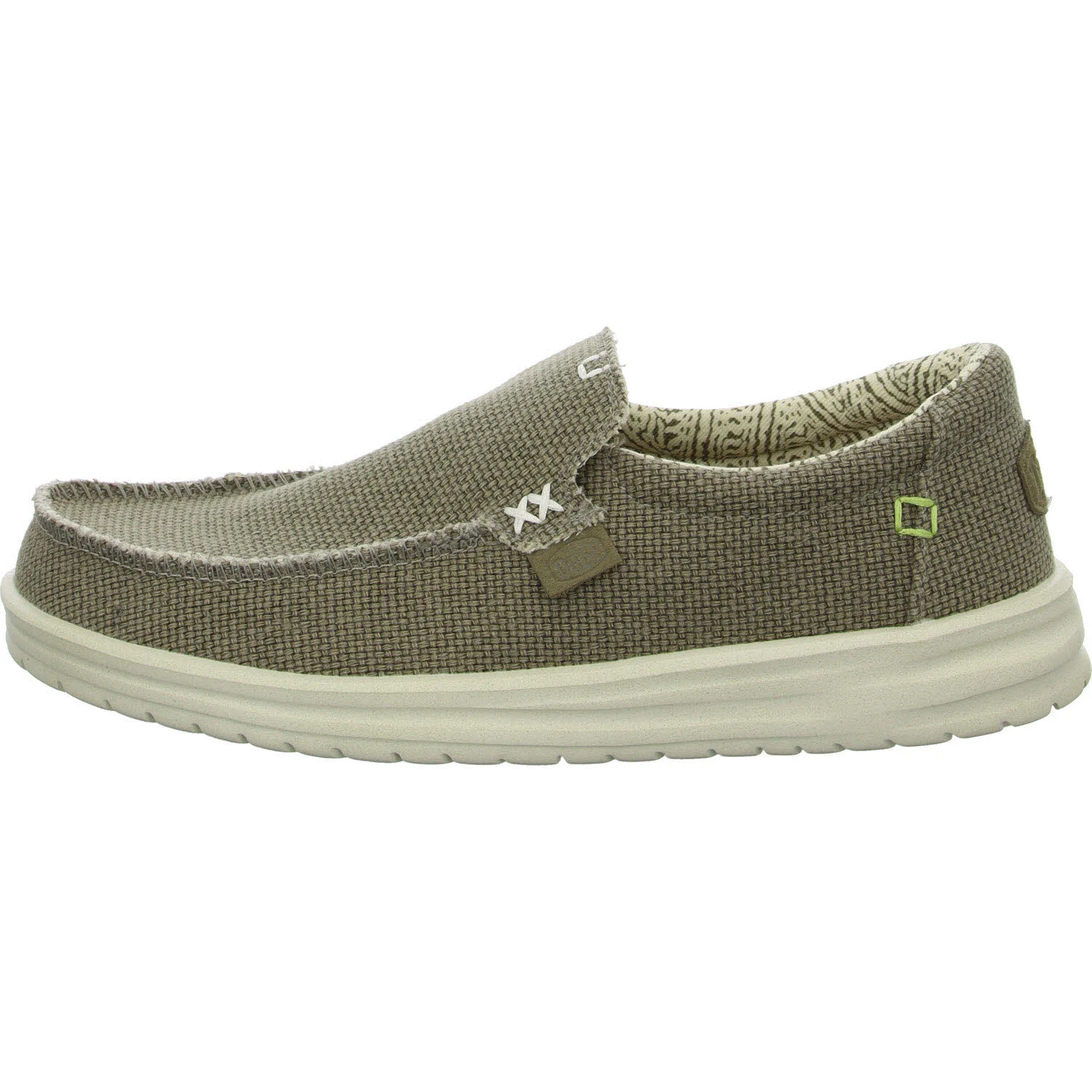 heydude Herren Slipper HD40124-2BS Mikka Braided fossil weit