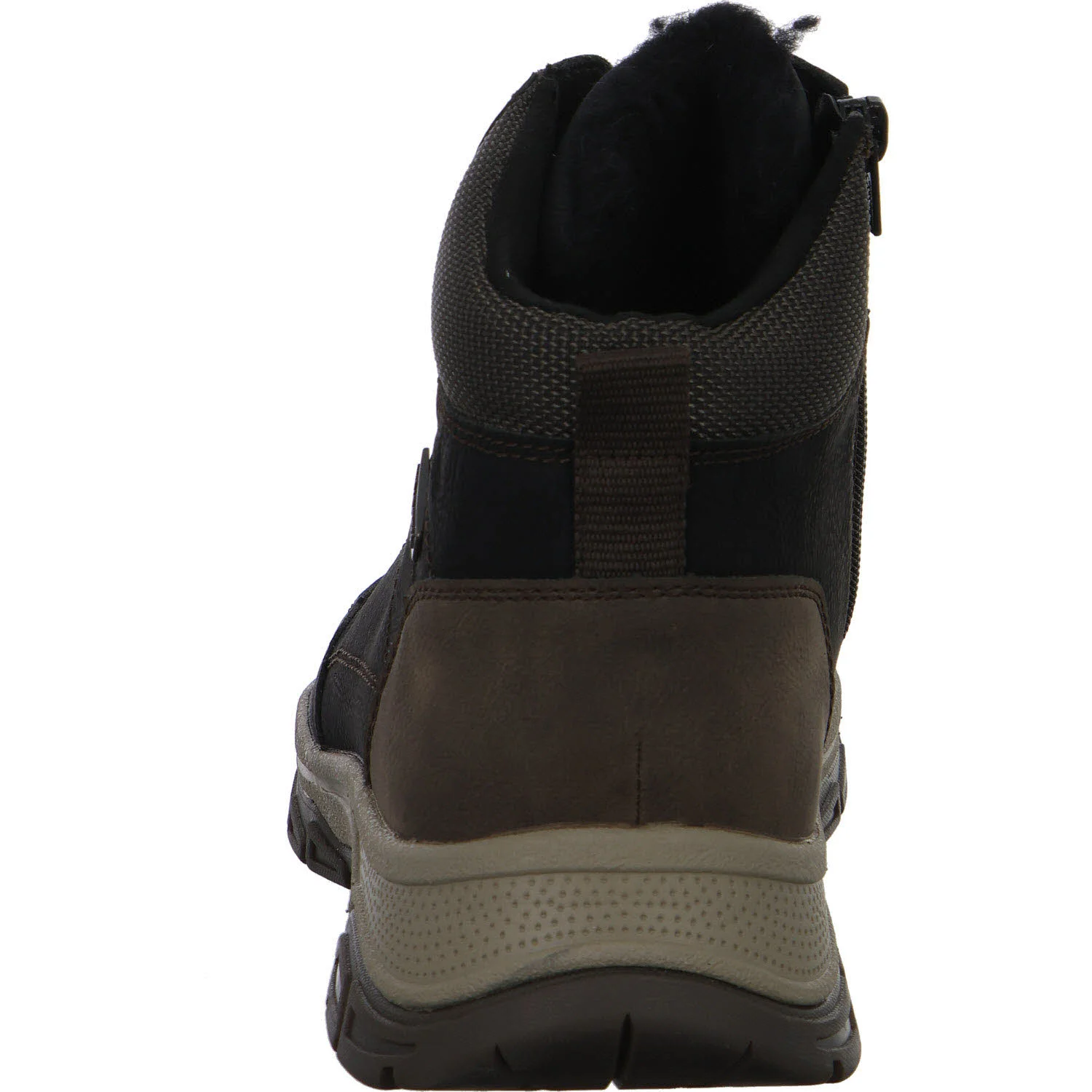 Rieker Herren Schnürstiefel warm 30212-00 30212 schwarz/schoko/schwarz-braun H (extra weit)