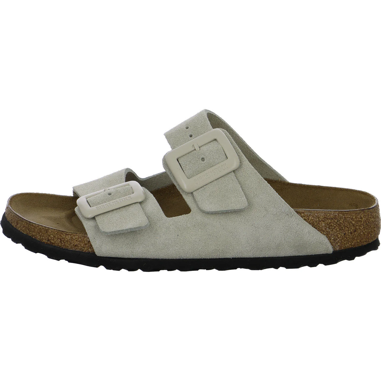BIRKENSTOCK Pantoletten 1033088 Arizona Cushion Buckle oyster schmal