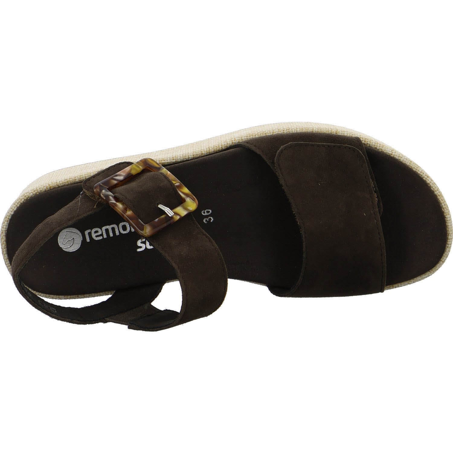 Remonte Damen Sandalen D1N54-25 D1N54 havanna F 1/2 (normal)