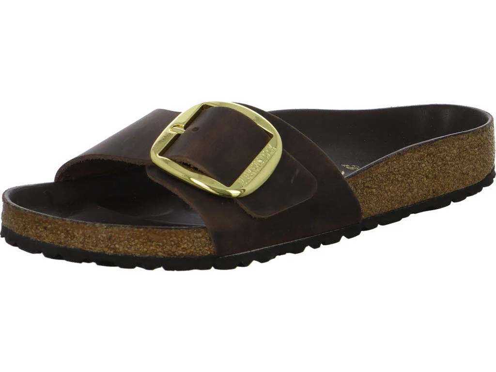 BIRKENSTOCK Pantoletten 1032892 Madrid Big Buckle habana normal