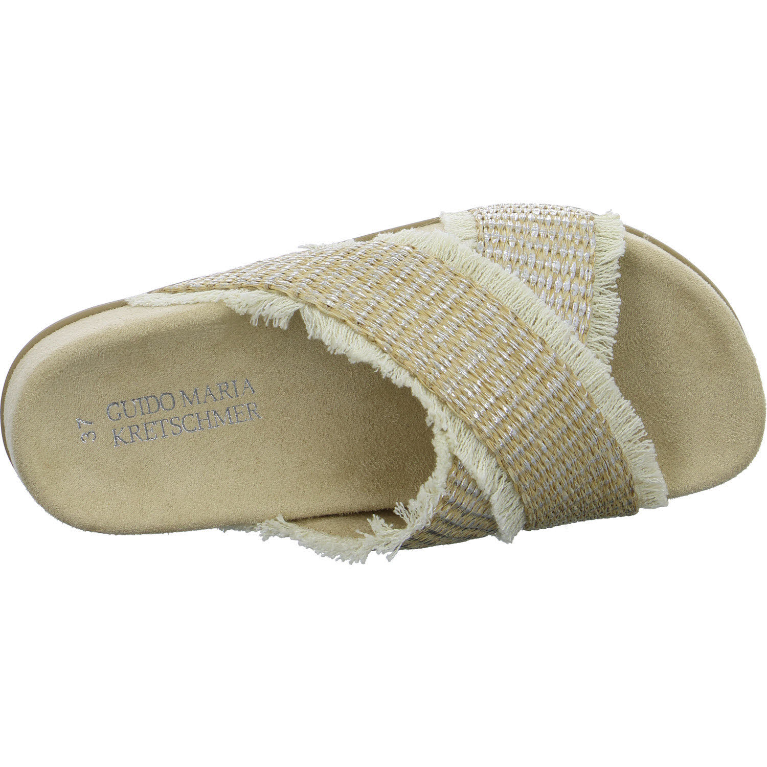 Marco Tozzi Damen Pantoletten 2-87500-46 948 2-87500-46 silver comb normal