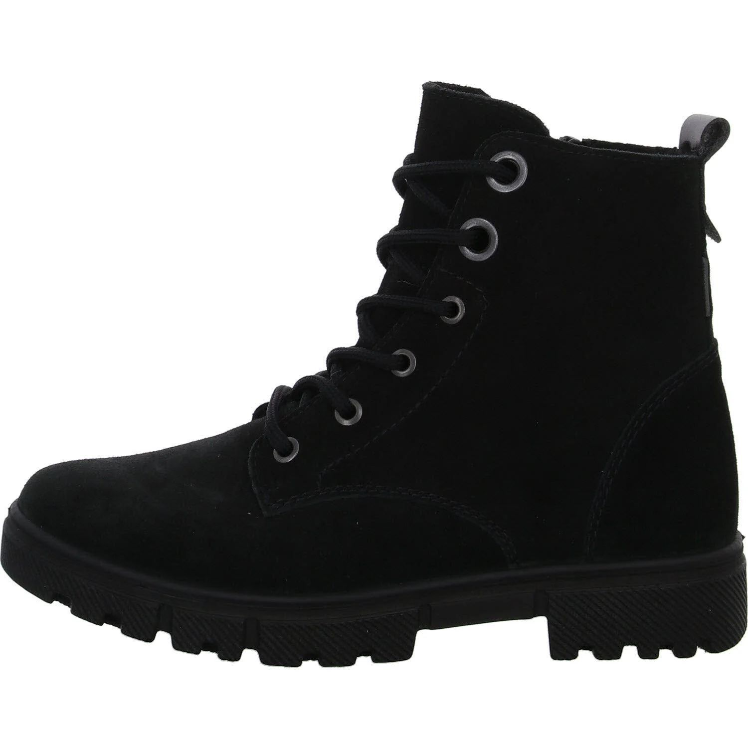 Ricosta Kinder Schnürstiefel 50 8000102 090 Suri schwarz WMS mittel