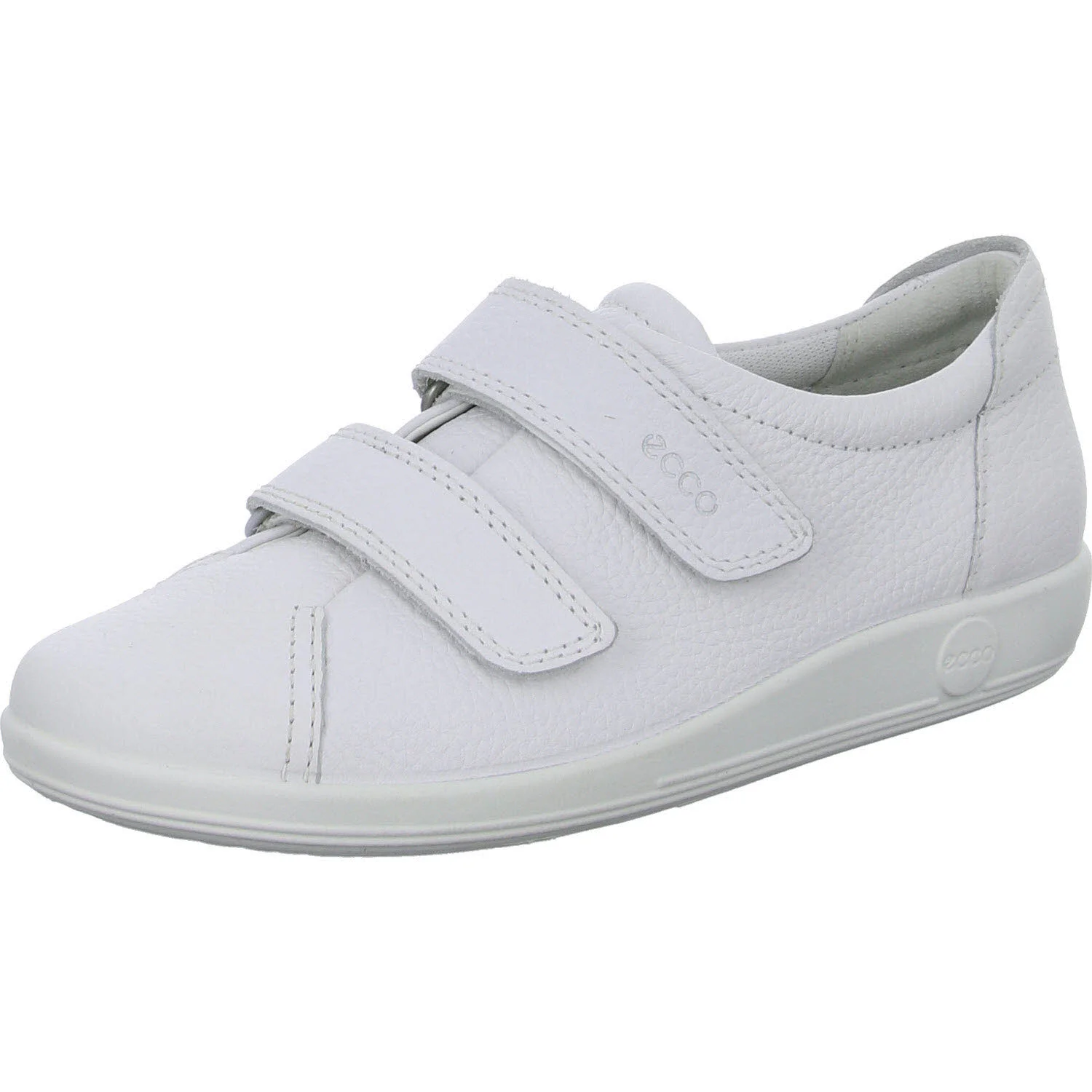 Element 2 von 8 (Bild) – Ecco Damen Slipper 206513/01002 Soft 2.0 W 2-strap LEA BRIGHT WHITE normal
