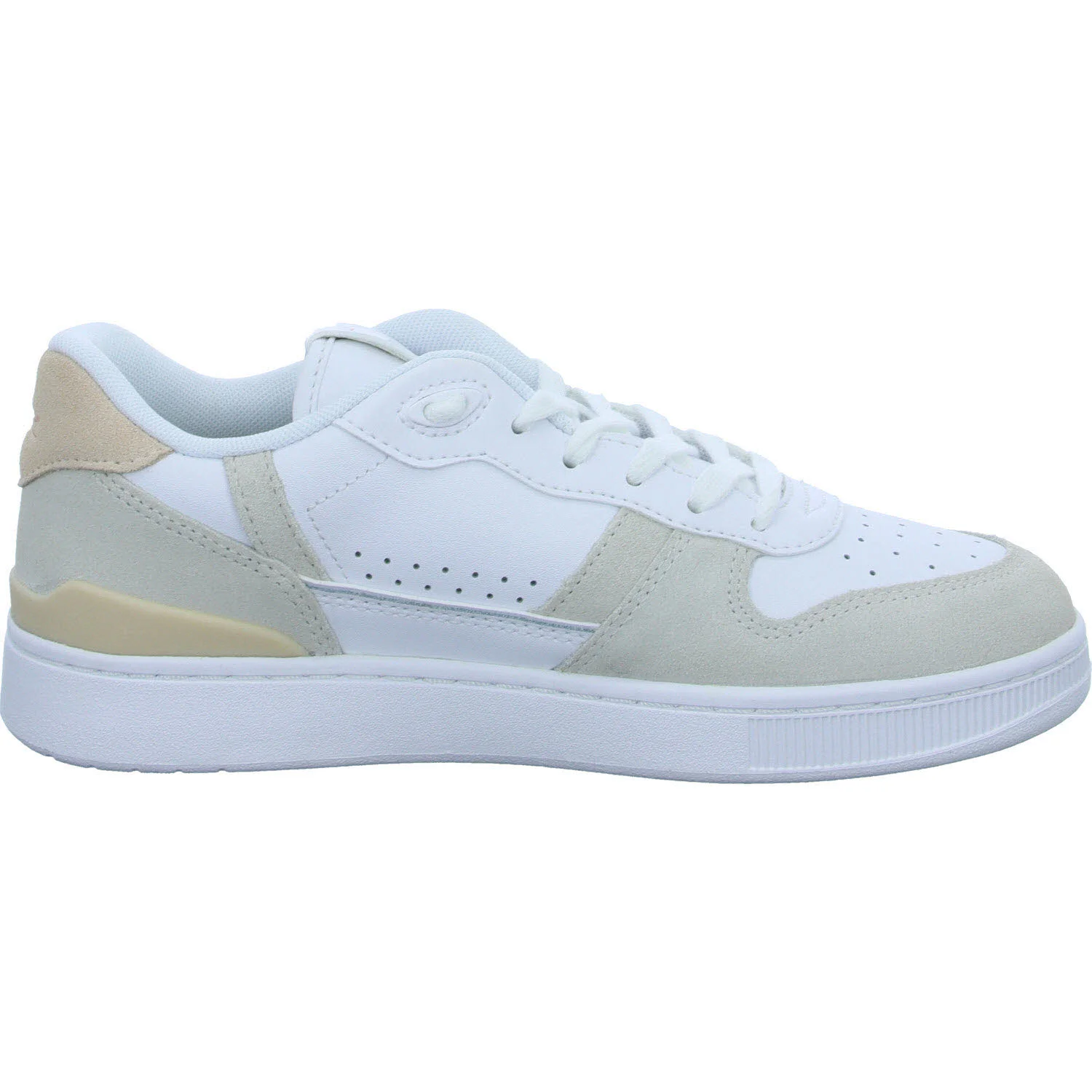 Lacoste Damen Schnürschuhe 48SFA0043_1Y9 Women's T-Clip Set Sneakers Blush Pack white/light pink normal
