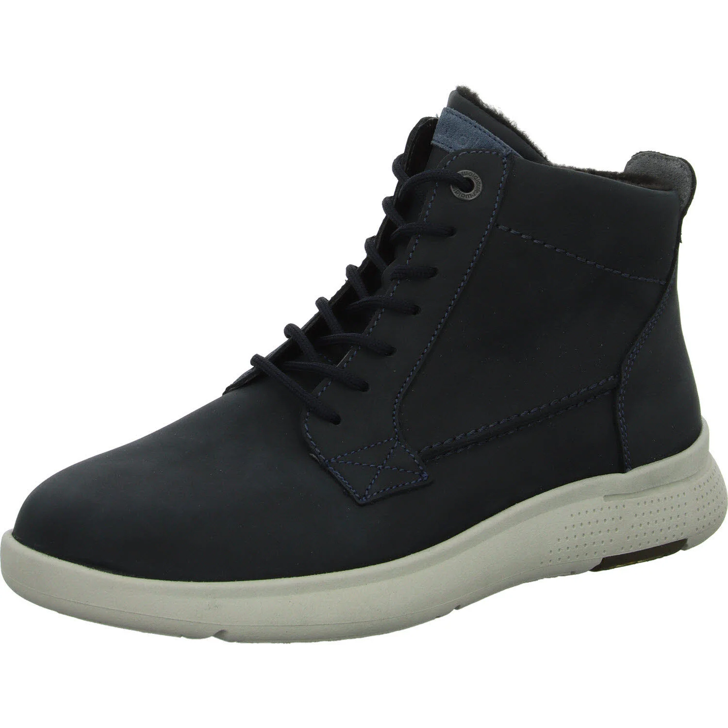 Waldläufer Herren Schnürstiefel 984801-201/194 Heiko notte denim H (weit)