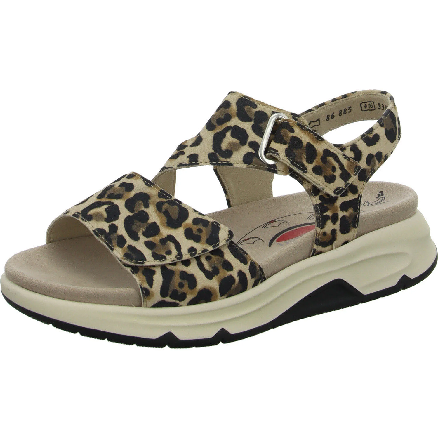 Gabor Rollingsoft Damen Sandalen 86.885.90 86.885 natur G (normal)