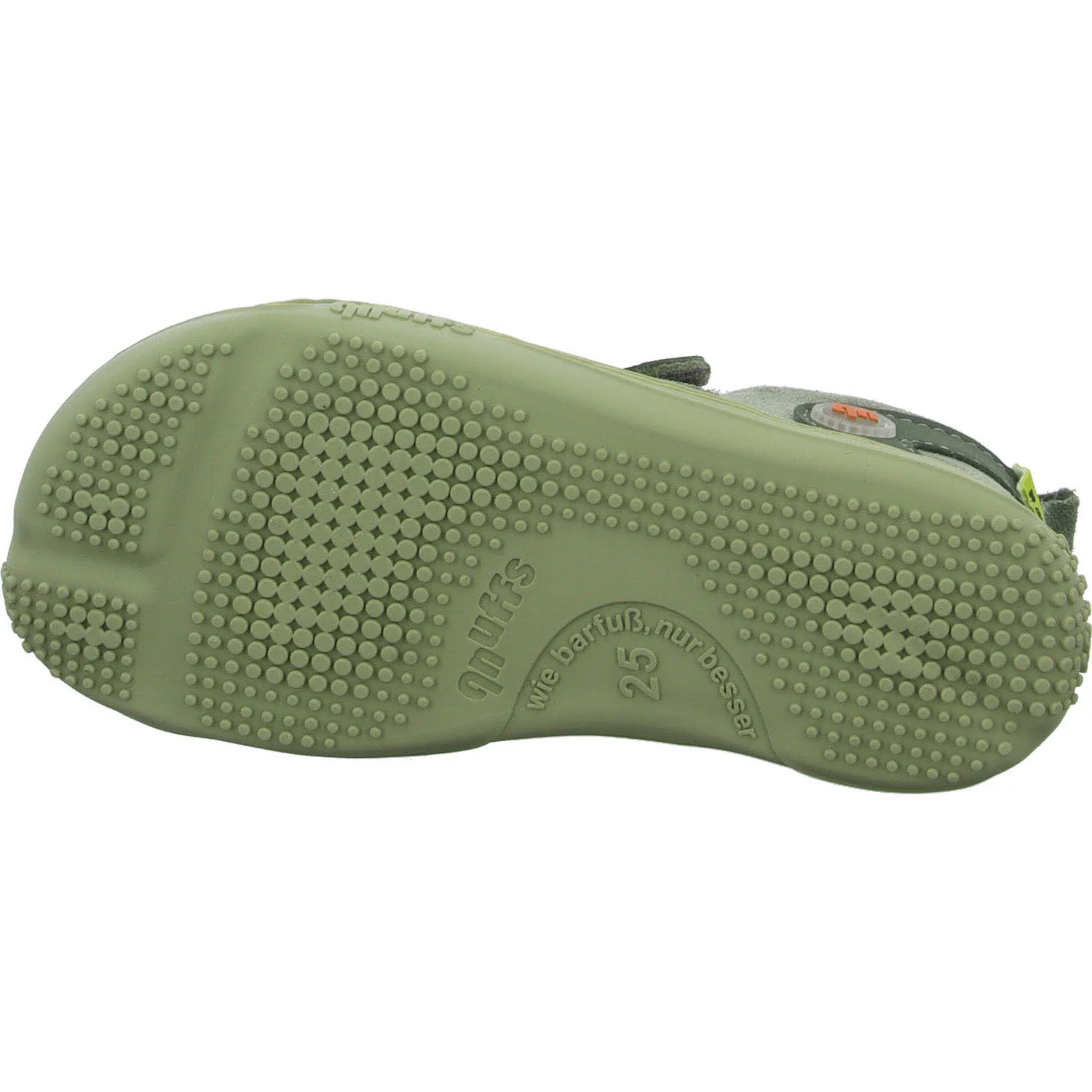 qnuffs Kinderschuh zum Schlupfen QN 0010012/110 Ahorn river/salbei WMS mittel