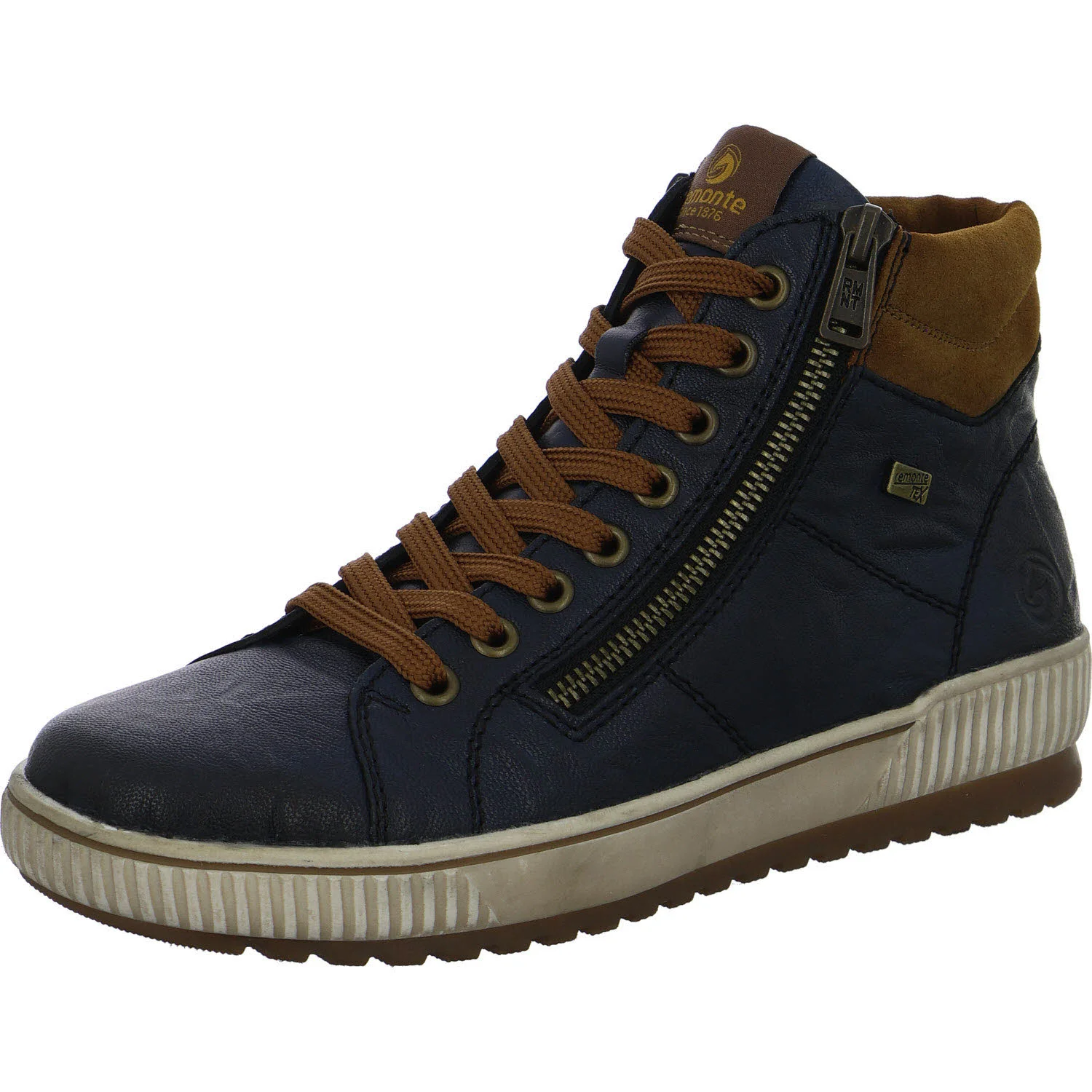 Remonte Damen Schnürstiefel D0772-16 D0772 mare/reh/mare G (weit)
