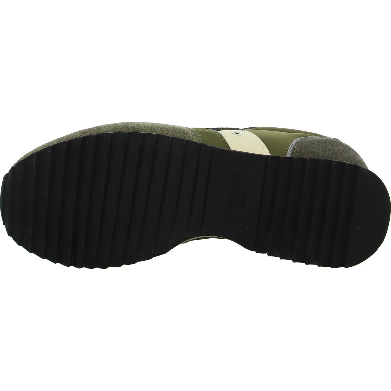 Blauer Herren Schnürschuhe S5QUEENS01/MES QUEENS military/beige normal