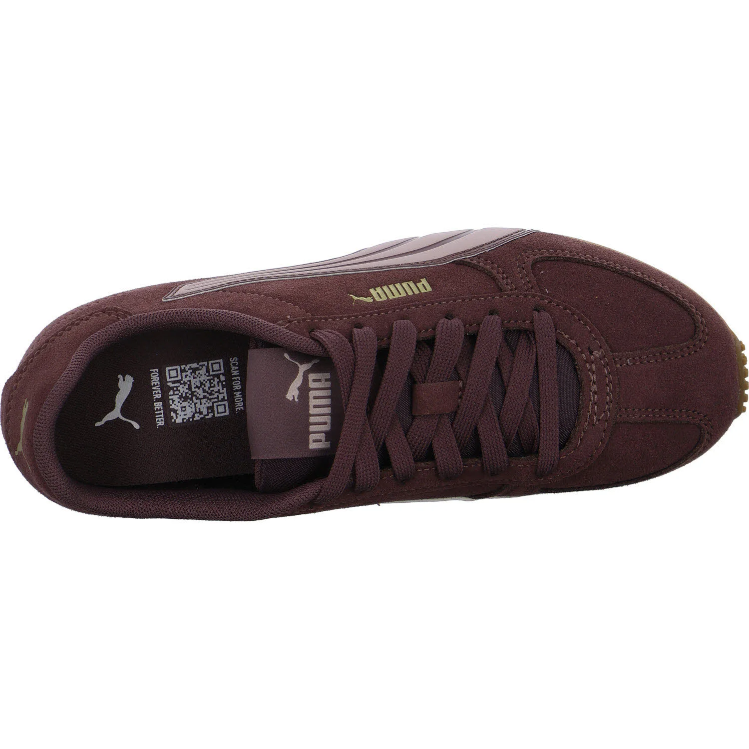 Puma Damen Schnürschuhe 407355 ST Track SD rich cocoa-misty pink normal