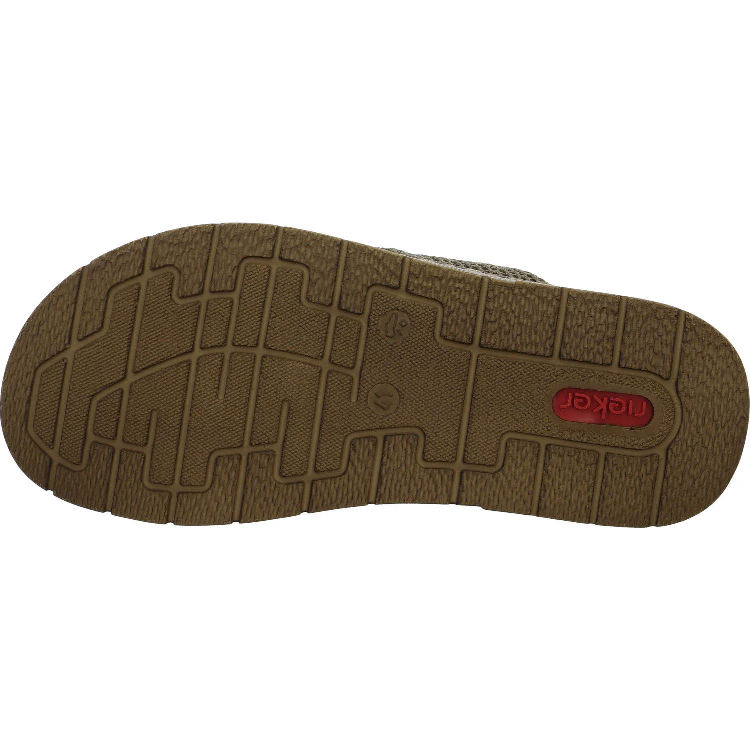 Rieker Pantoletten 21239-64 21239 kiesel/fango G (weit)