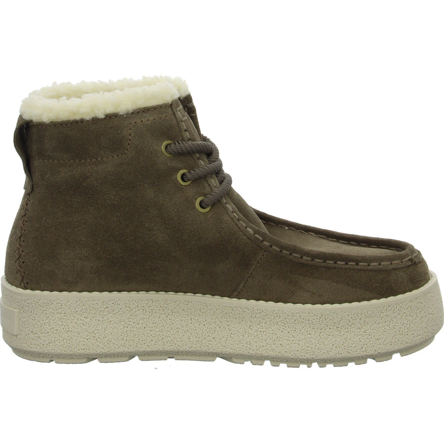 Marc O'Polo Damen Schnürstiefel warm 510 16346301300 718 51016346301300 dark taupe normal