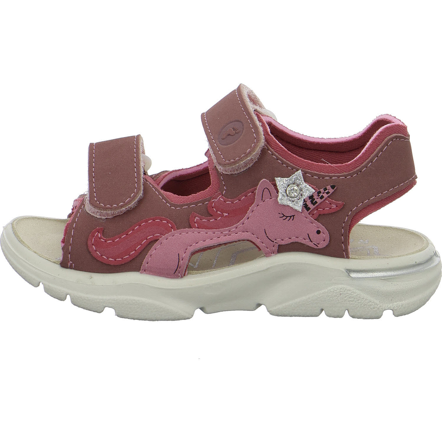 Ricosta Kinder Sandalen 50 6702400/320 Uni sucre/rosewood WMS mittel
