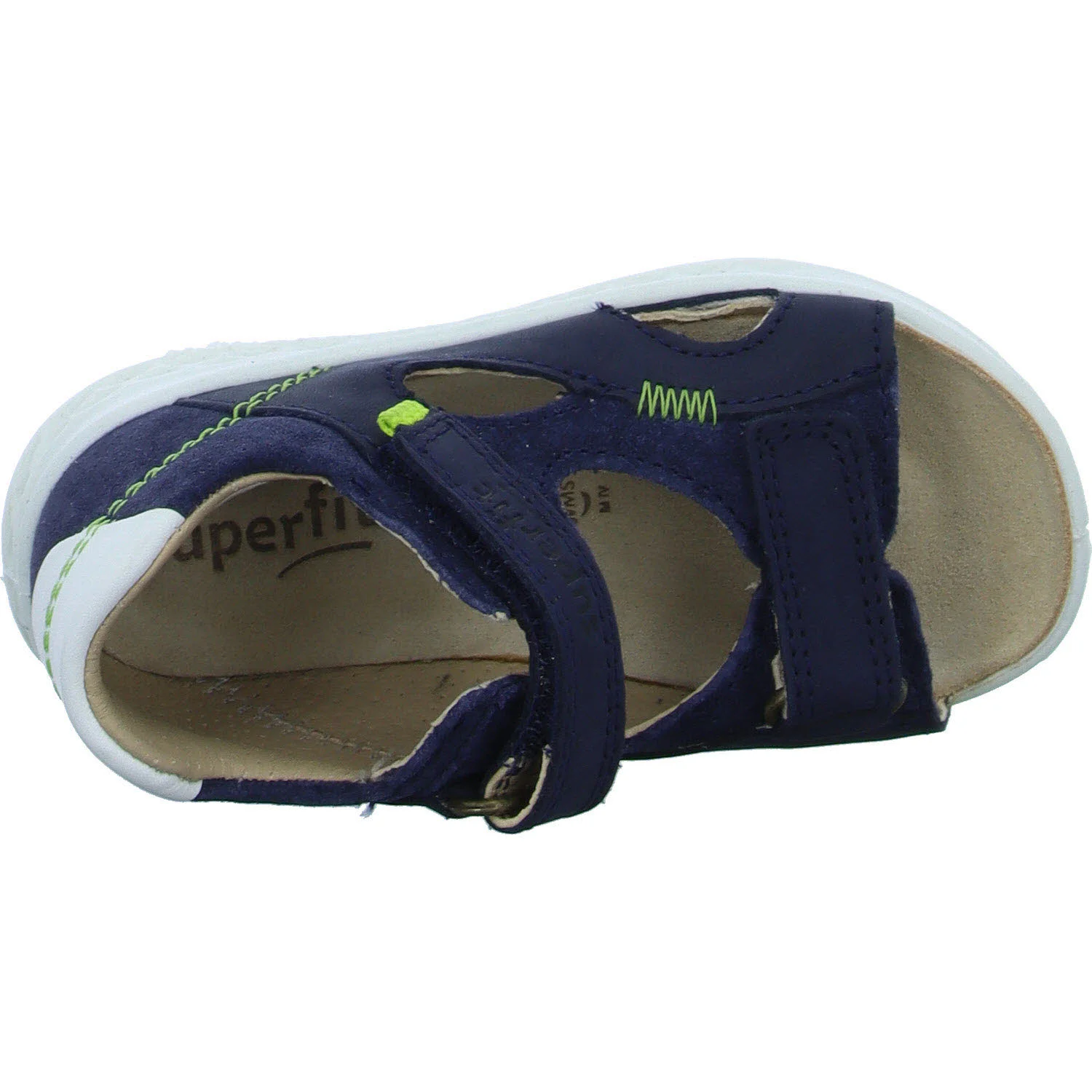 Element 8 von 8 (Bild) – Superfit Kinder Sandalen 1-000510-8020 Lagoon blau/hellgrün WMS mittel