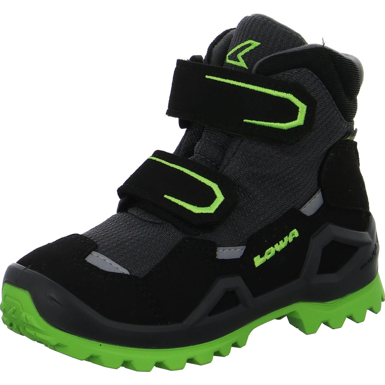 Lowa Kinder Winterstiefel 641742/7230 Milo Evo GTX Mid Jr limone/grau normal