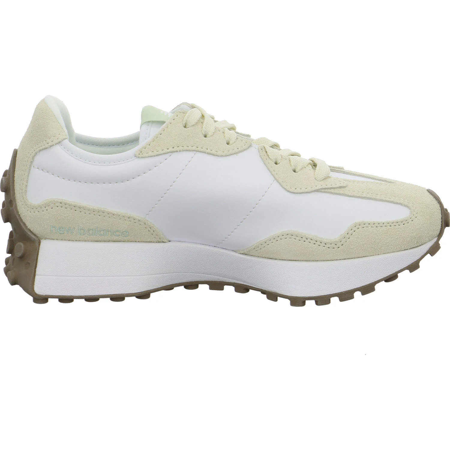 New Balance Damen Schnürschuhe W327SUB 327 angora/NB 103 white/ silver normal