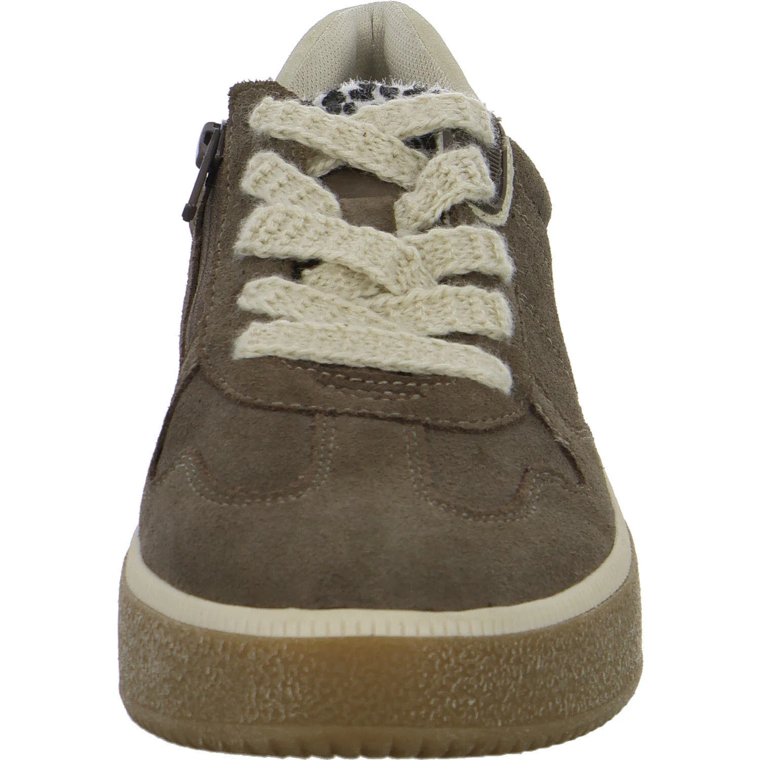 Tamaris Comfort Damen Schnürschuhe 8-83718-47/244 8-83718-47 mushroom weit