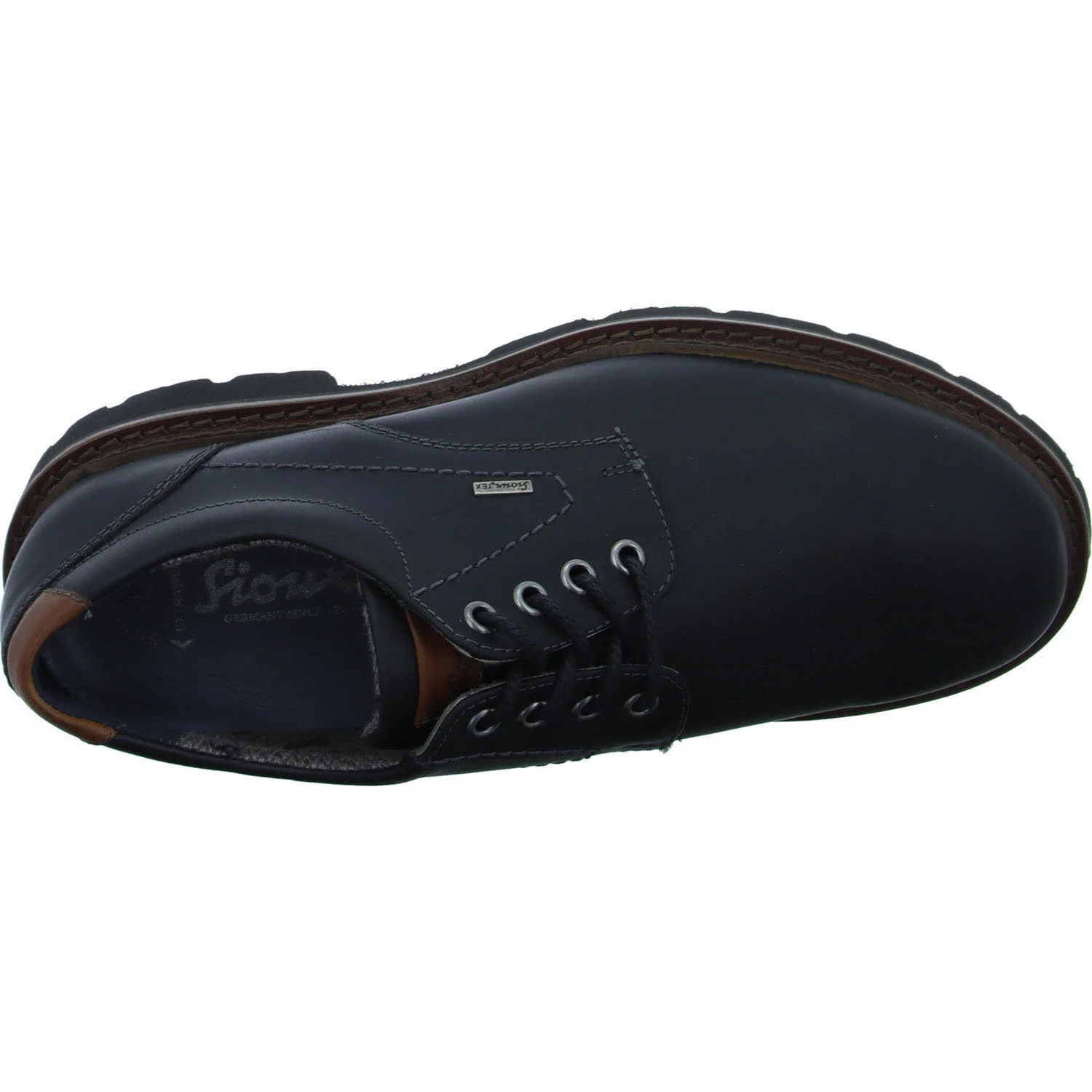 Element 8 von 8 (Bild) – Sioux Herren Schnürschuhe 38350 Adalrik-703-Tex-H schwarz H (weit)