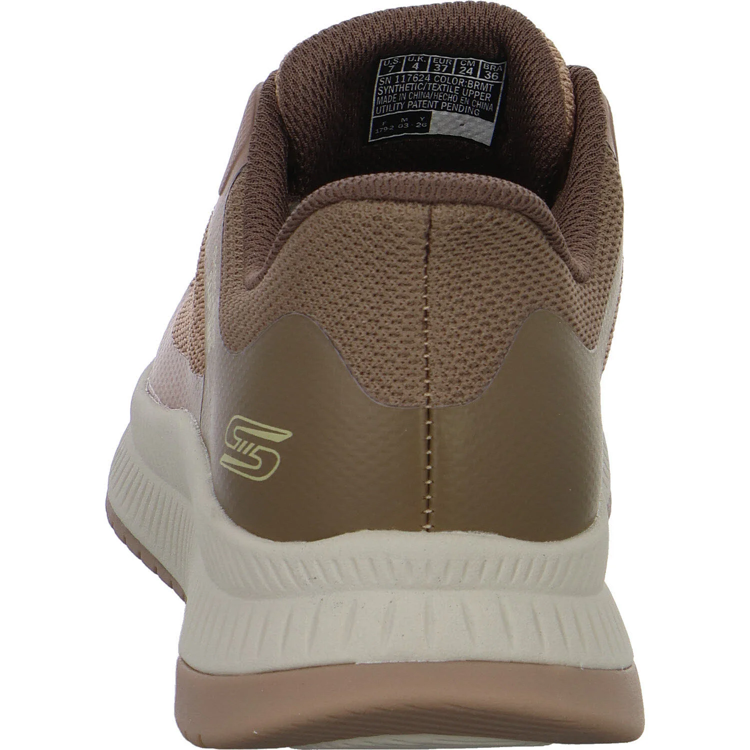 Element 4 von 8 (Bild) – Skechers Damen Slipper 117624 BRMT BOBS Squad 4 - Staple Look brown/multi normal