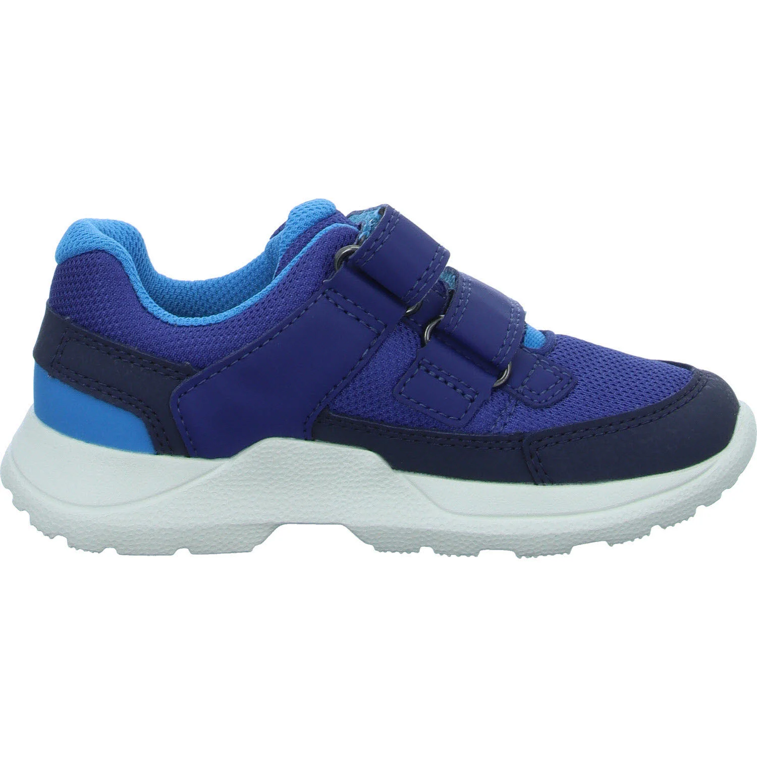 Element 7 von 8 (Bild) – Superfit Kinderschuh zum Schlupfen 1-006205-8020 RUSH blau/türkis WMS mittel