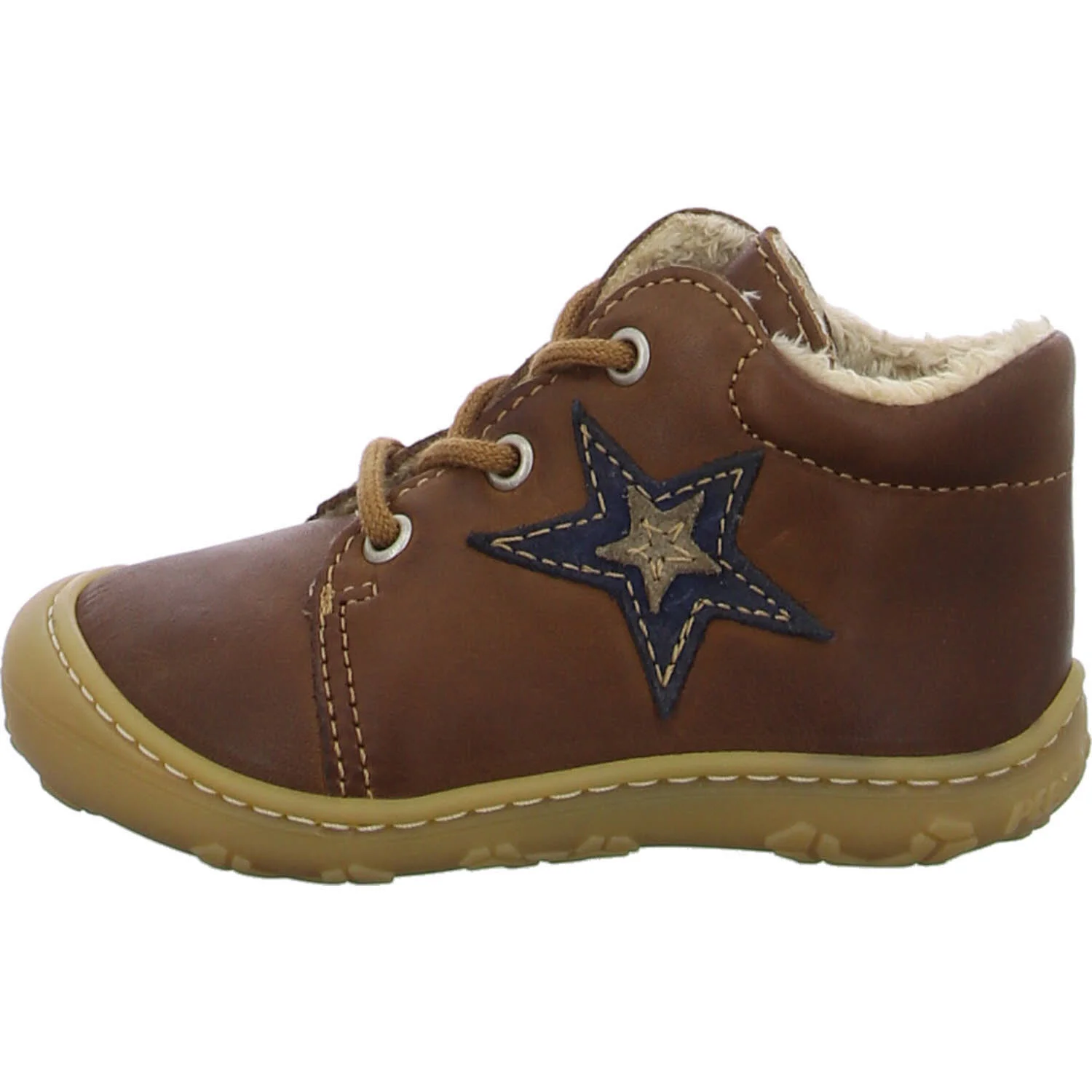 Ricosta Kinder Schnürstiefel 72 1222600/262 ROMMI cognac WMS mittel