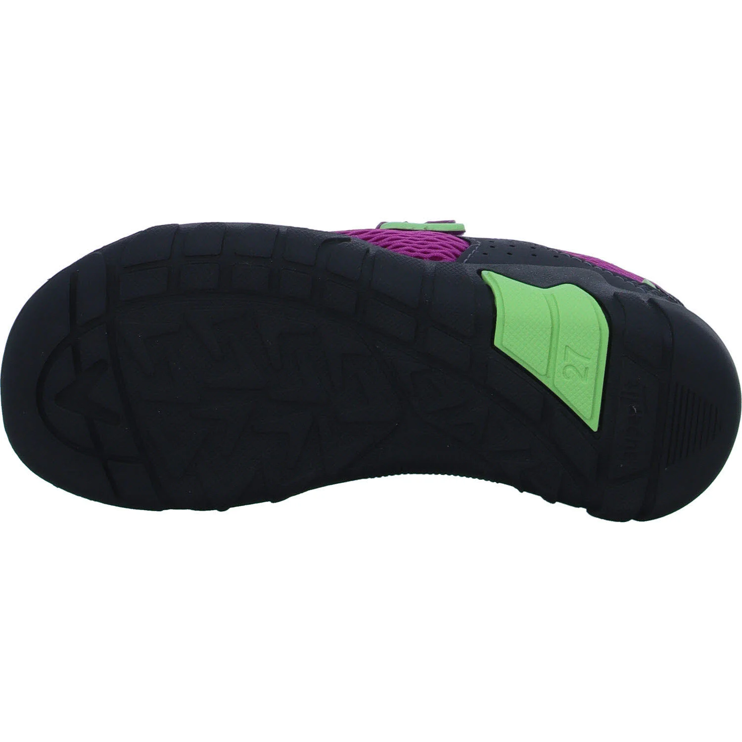 Superfit Kinderschuh zum Schlupfen 1-006030-5500 Trace pink/grau WMS mittel