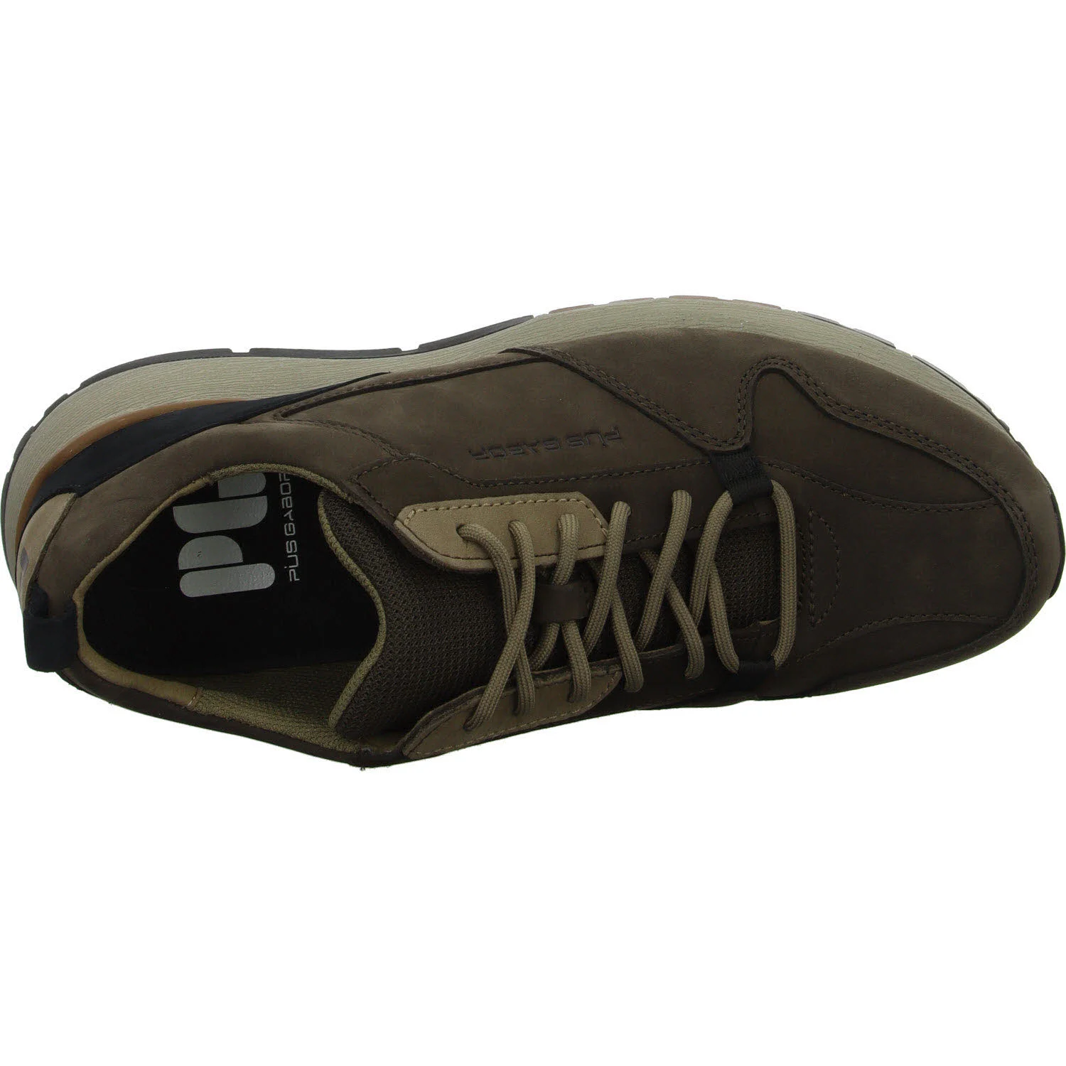 Gabor Herren Schnürschuhe 6102.10.01 6102.10 mocca/cord/black G (normal)