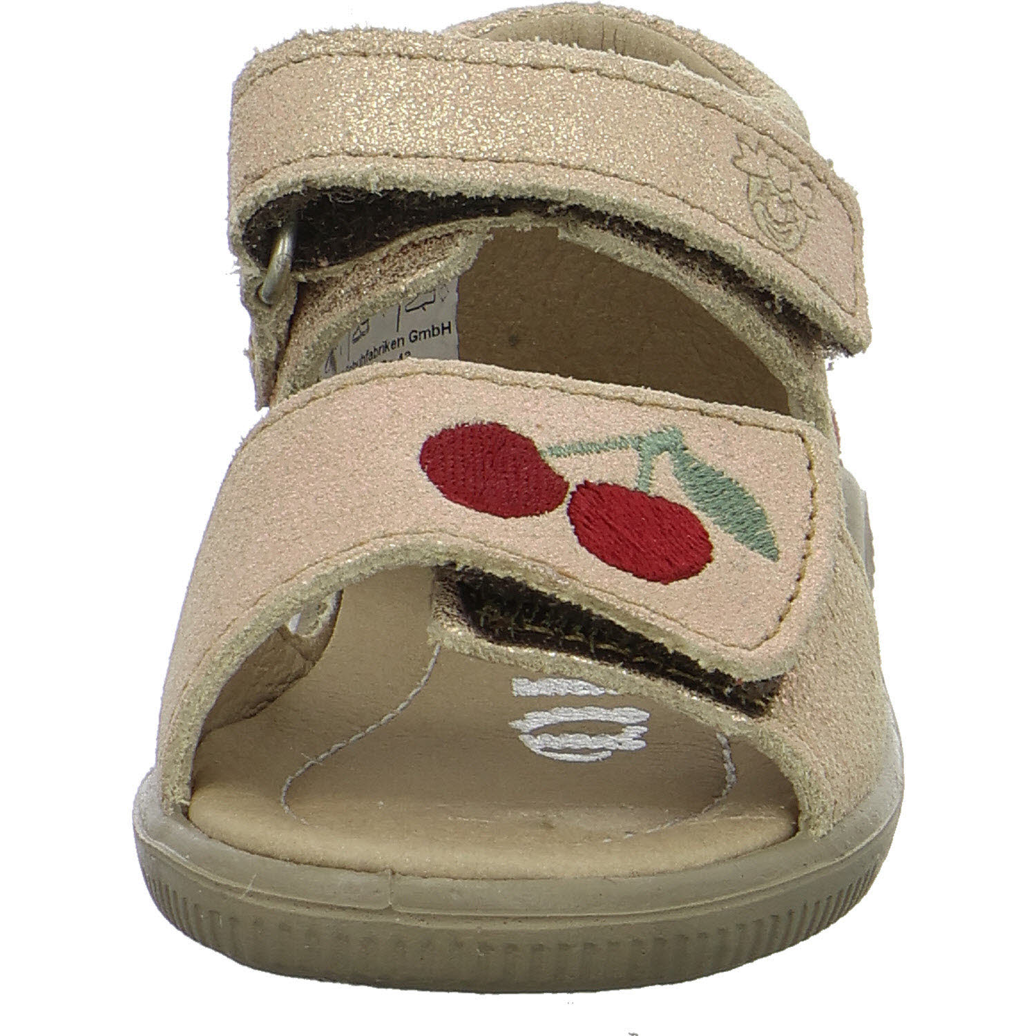 Ricosta Kinder Sandalen 50 2202002/620 Mimi bronce (Kirsche) WMS mittel