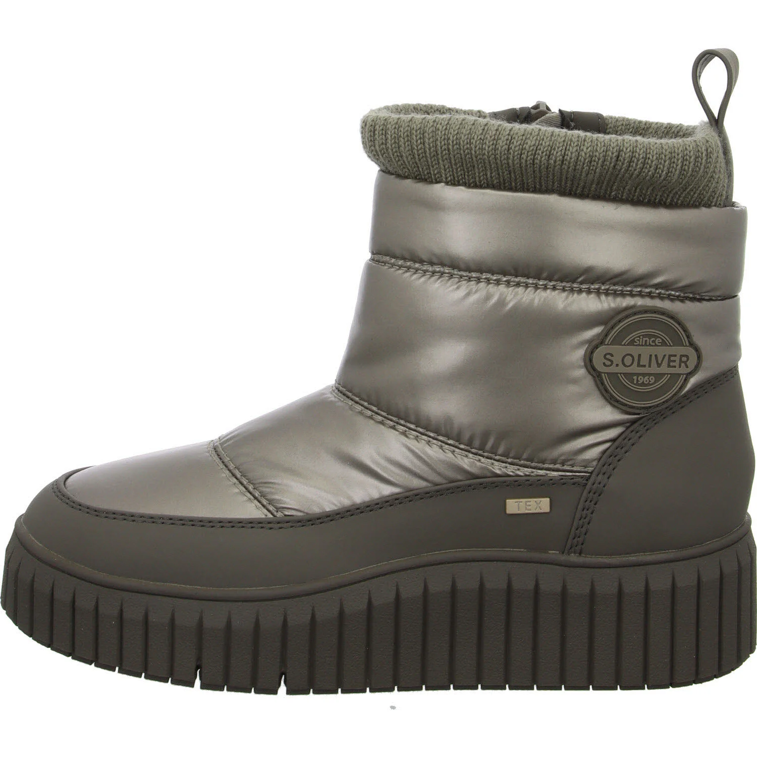 Element 6 von 8 (Bild) – s.Oliver Damen Stiefelette warm 5-26414-43-984 5-26414-43 platinum normal
