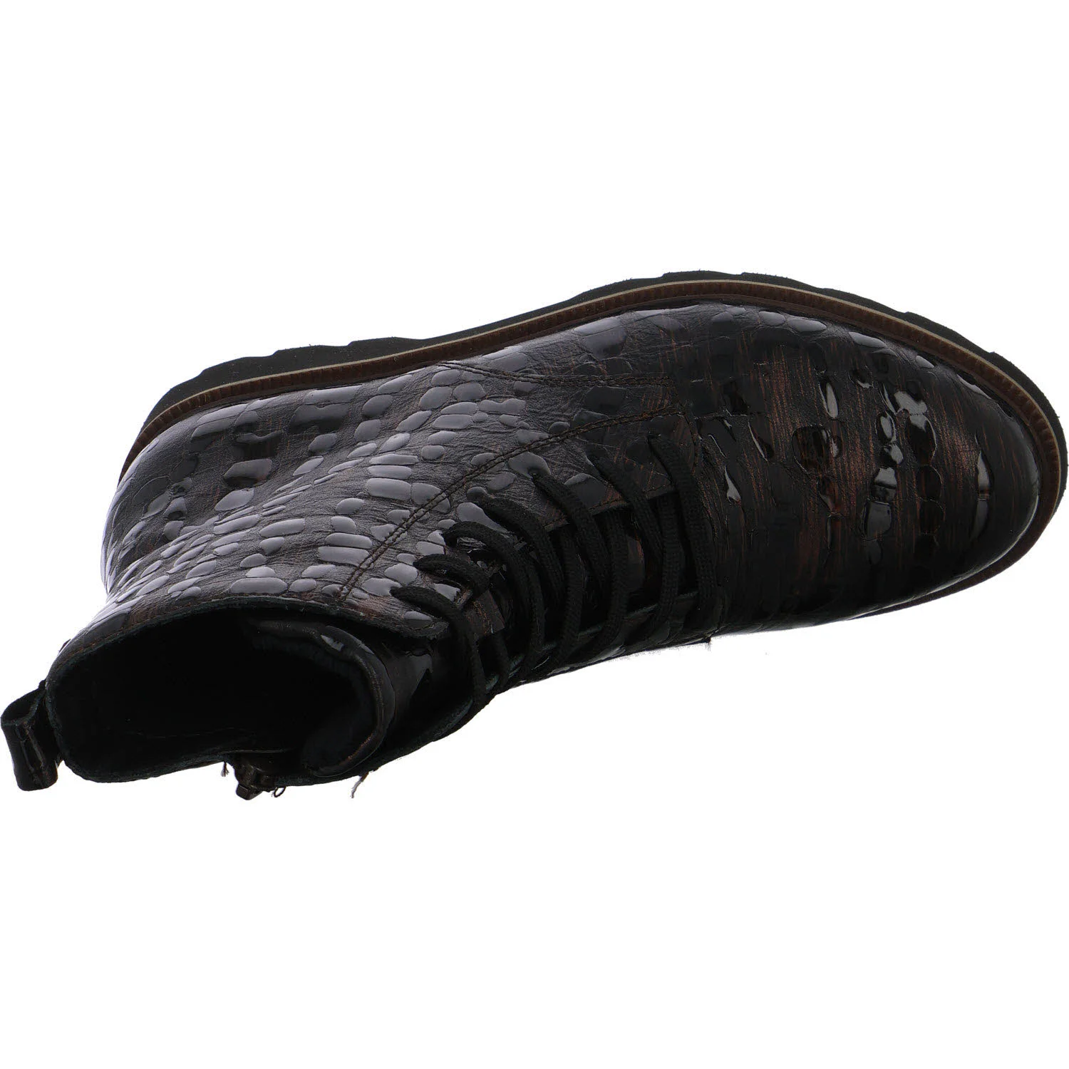 Remonte Damen Schnürstiefel D3S72-25 D3S72 brown-orange H (extra weit)