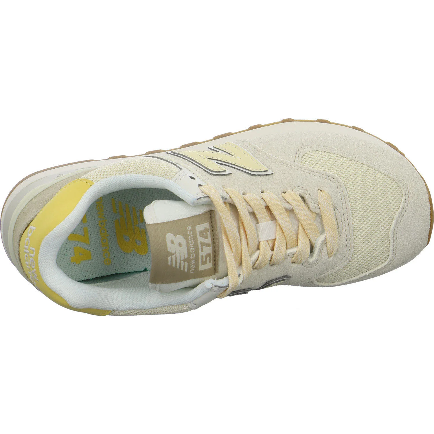 New Balance Damen Schnürschuhe W574VA WL574V3 sea salt/linen/linen normal