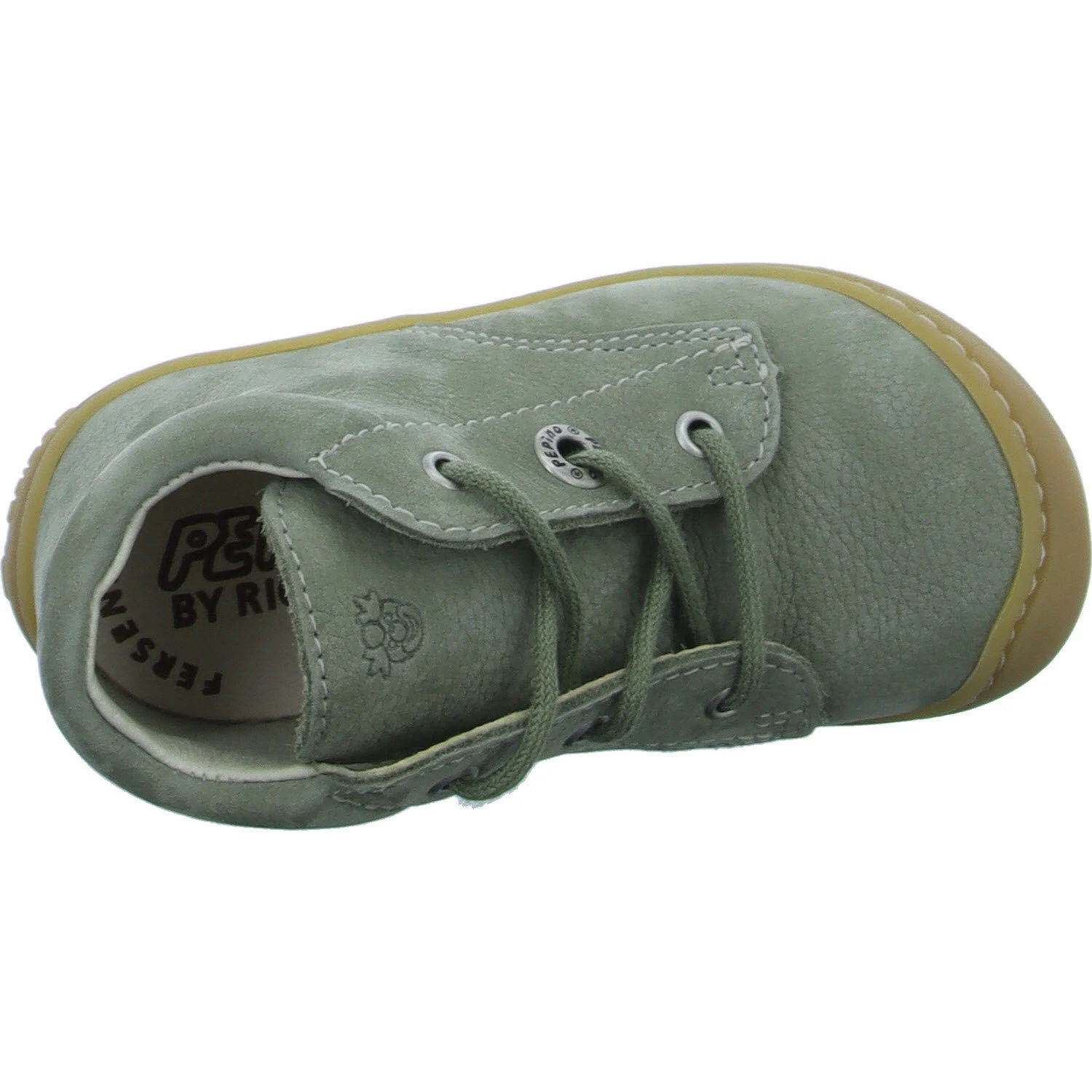 Ricosta Kinder Halbschuhe zum Schnüren 50 1200103/530 Cory eukalyptus WMS weit