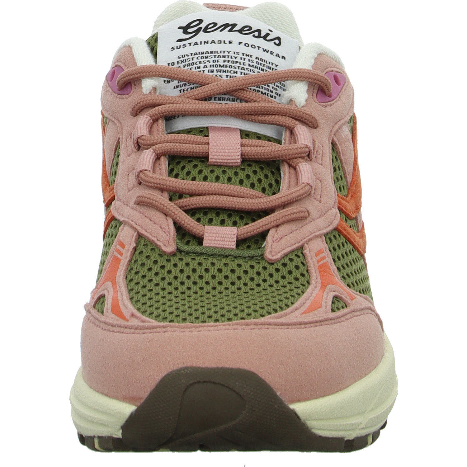 Genesis Damen Schnürschuhe 1005965 G-Eco`99 Multi Colour old rose/olive/orange normal