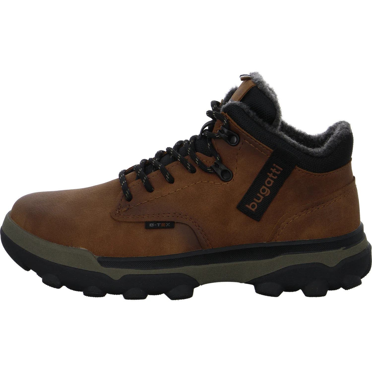 Bugatti men Herren Schnürstiefel 321284345900-6300 321284345900 cognac normal