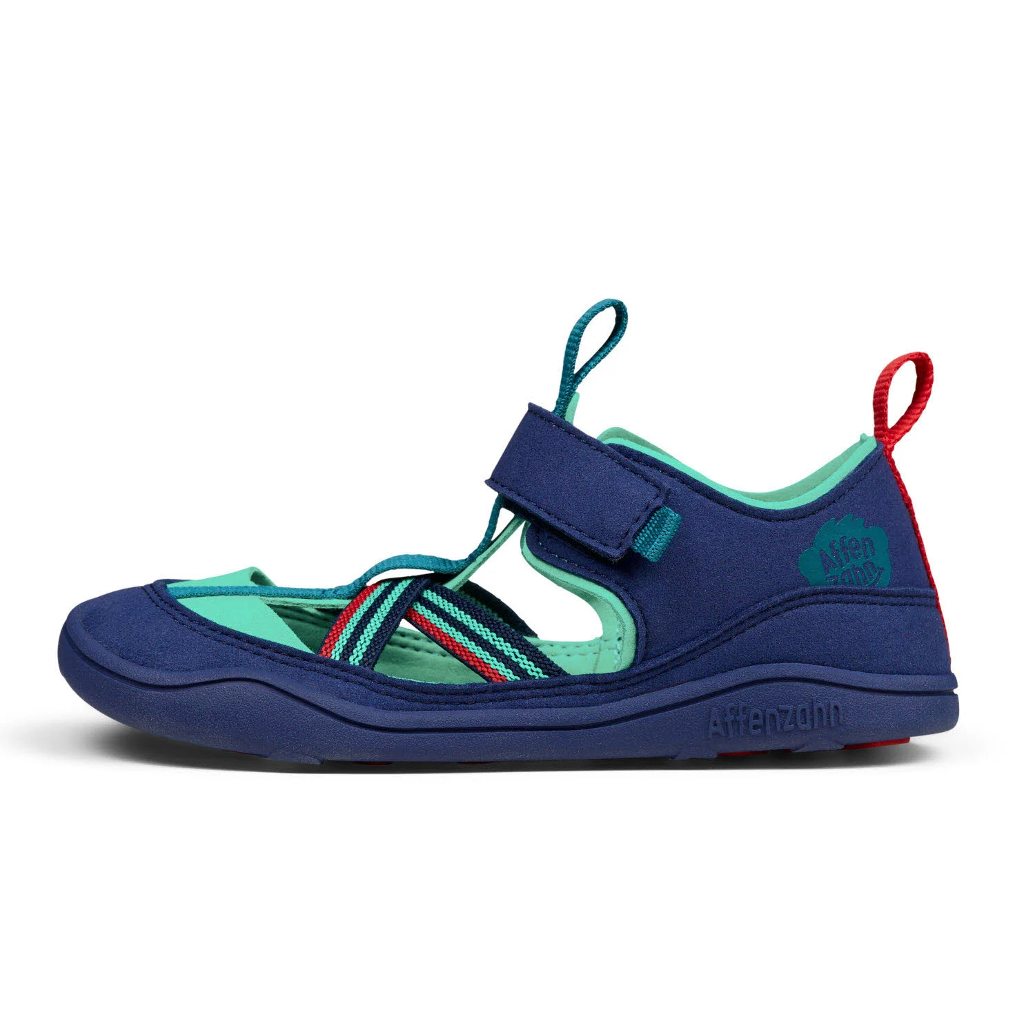 Affenzahn Kinder Sandalen 01158-30005 Sandale Vegan Breezy Oktopus blau normal