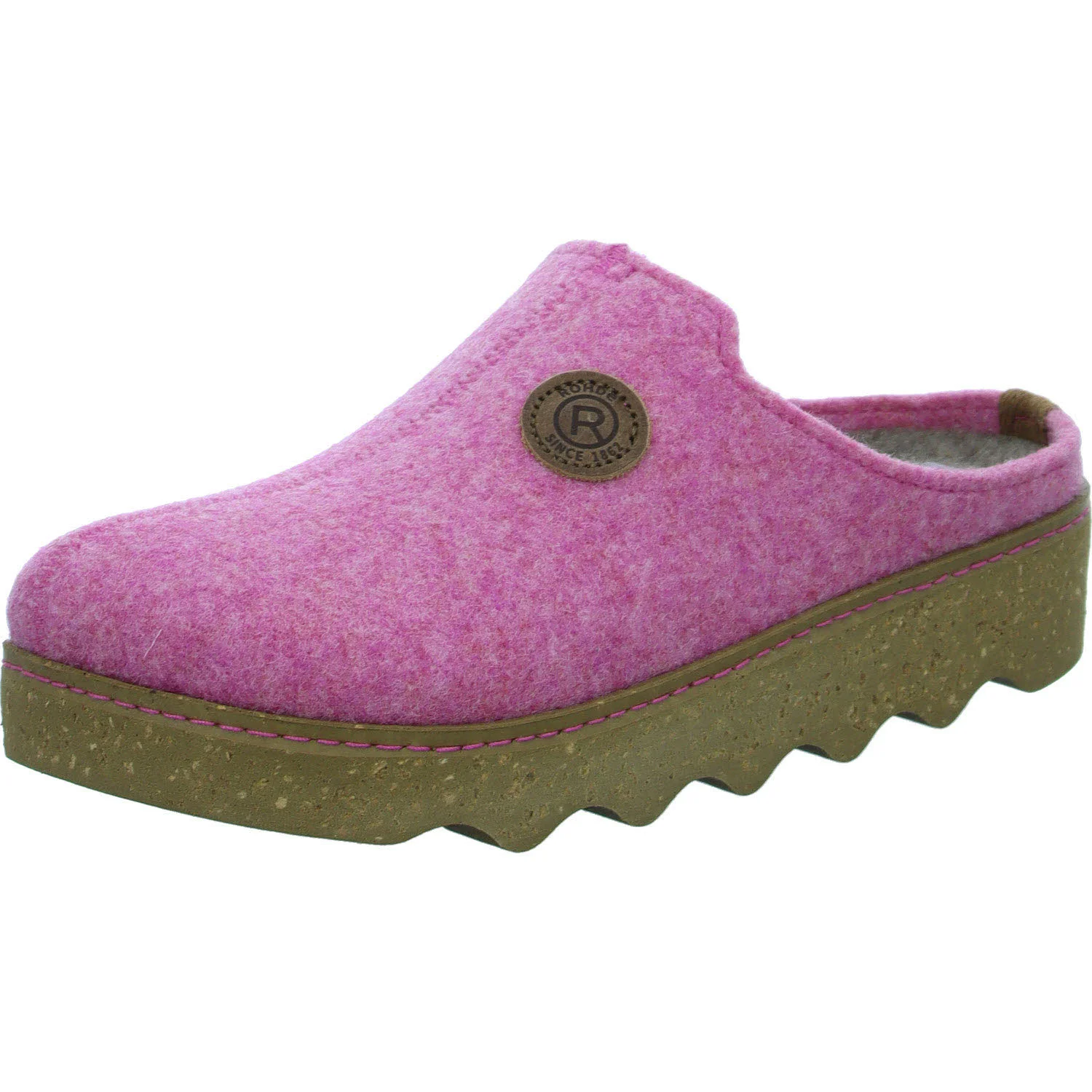 ROHDE Damen Winterpantoffel 6120/46 Foggia-D pink G (normal)