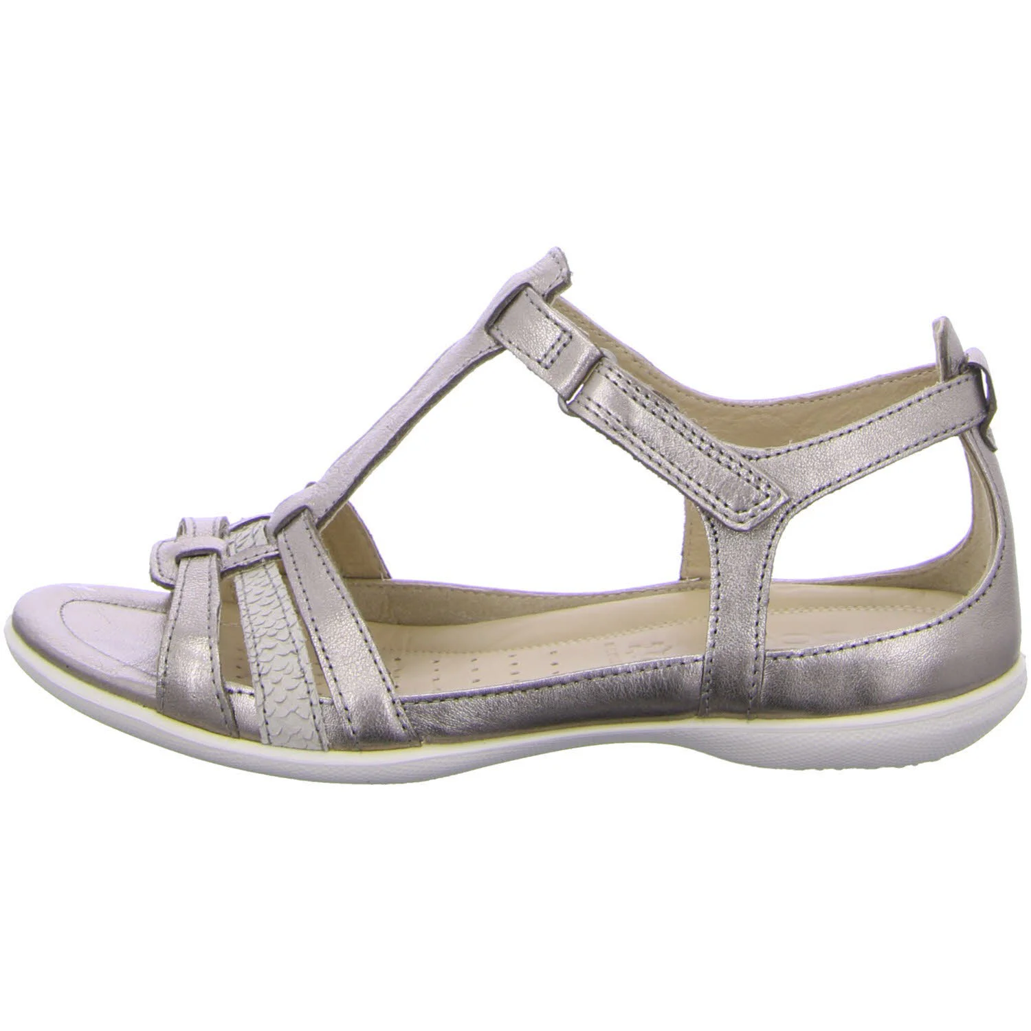 Element 6 von 7 (Bild) – Ecco Damen Sandalen 240873/57462 Flash warm grey metallic/moon rock normal