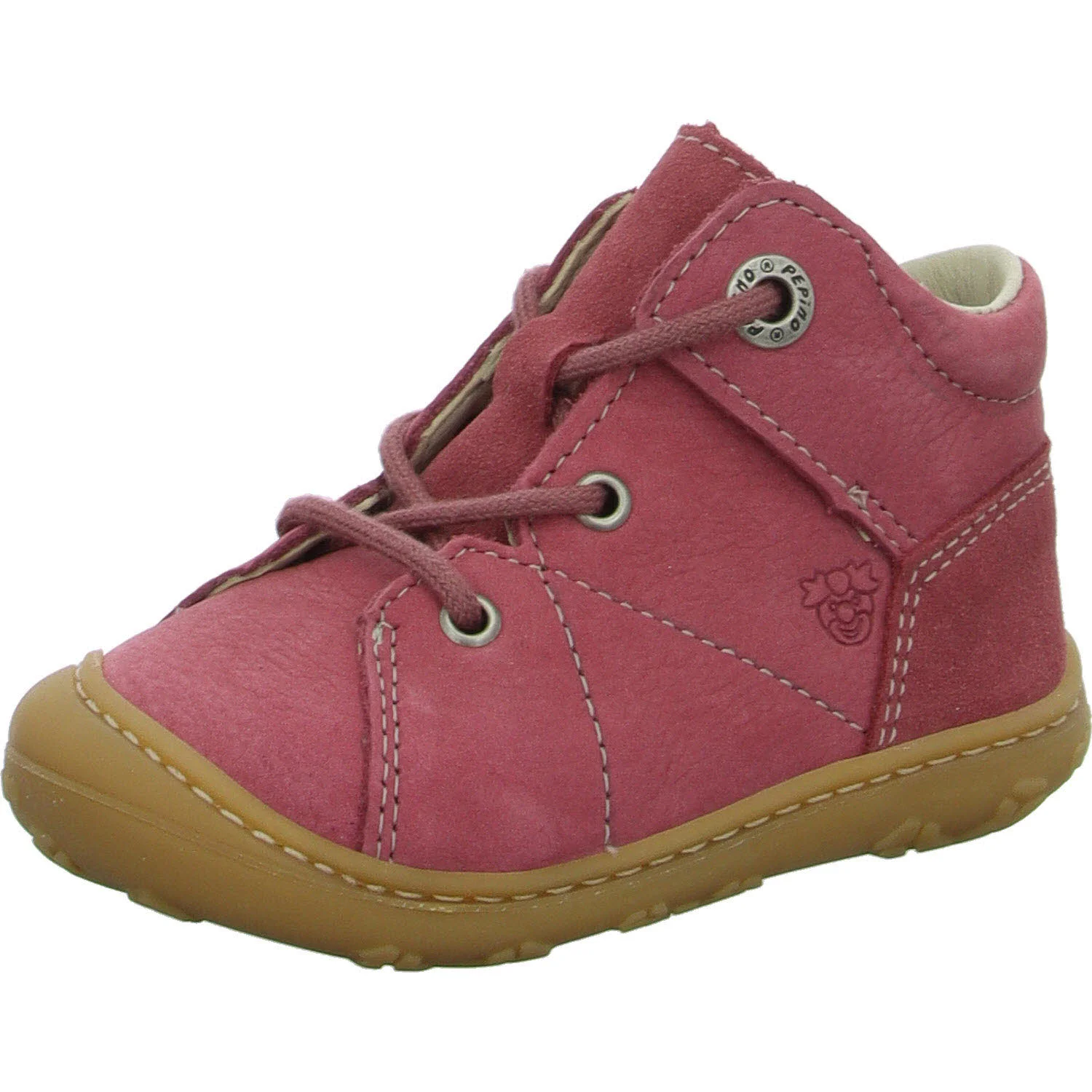 Element 2 von 8 (Bild) – Ricosta Kinder Halbschuhe zum Schnüren 50 1204403/320 Maxi rosewood WMS weit