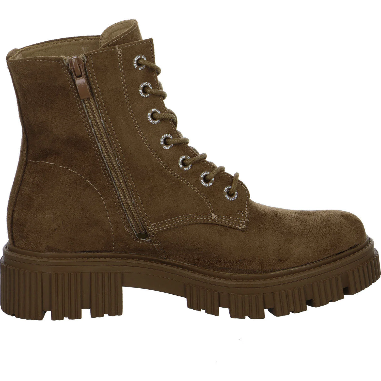 Element 7 von 8 (Bild) – Dockers by Gerli Damen Schnürstiefel 51DA913770530 51DA913770 beige normal