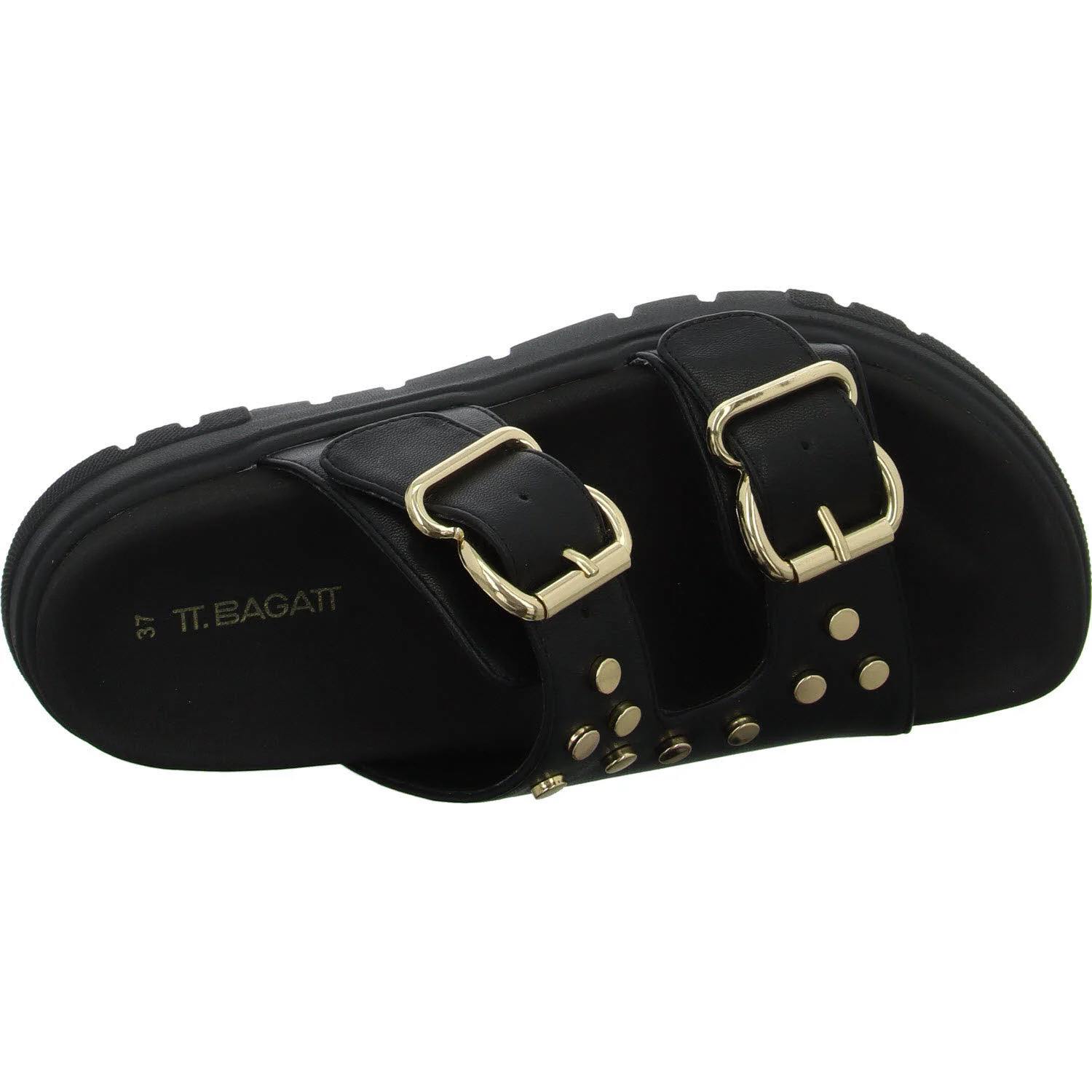 TT.Bagatt Damen Pantoletten D31AK7955000-1000 Dalia Evo schwarz normal