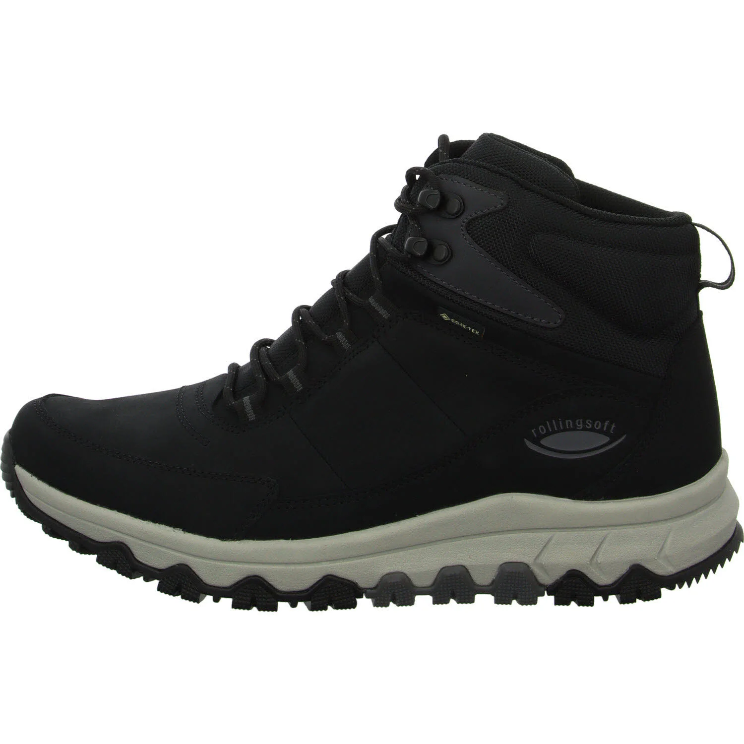 Element 6 von 8 (Bild) – Gabor Rollingsoft Herren Schnürstiefel 8005.52.01 8005.52 black G 1/2 (normal)