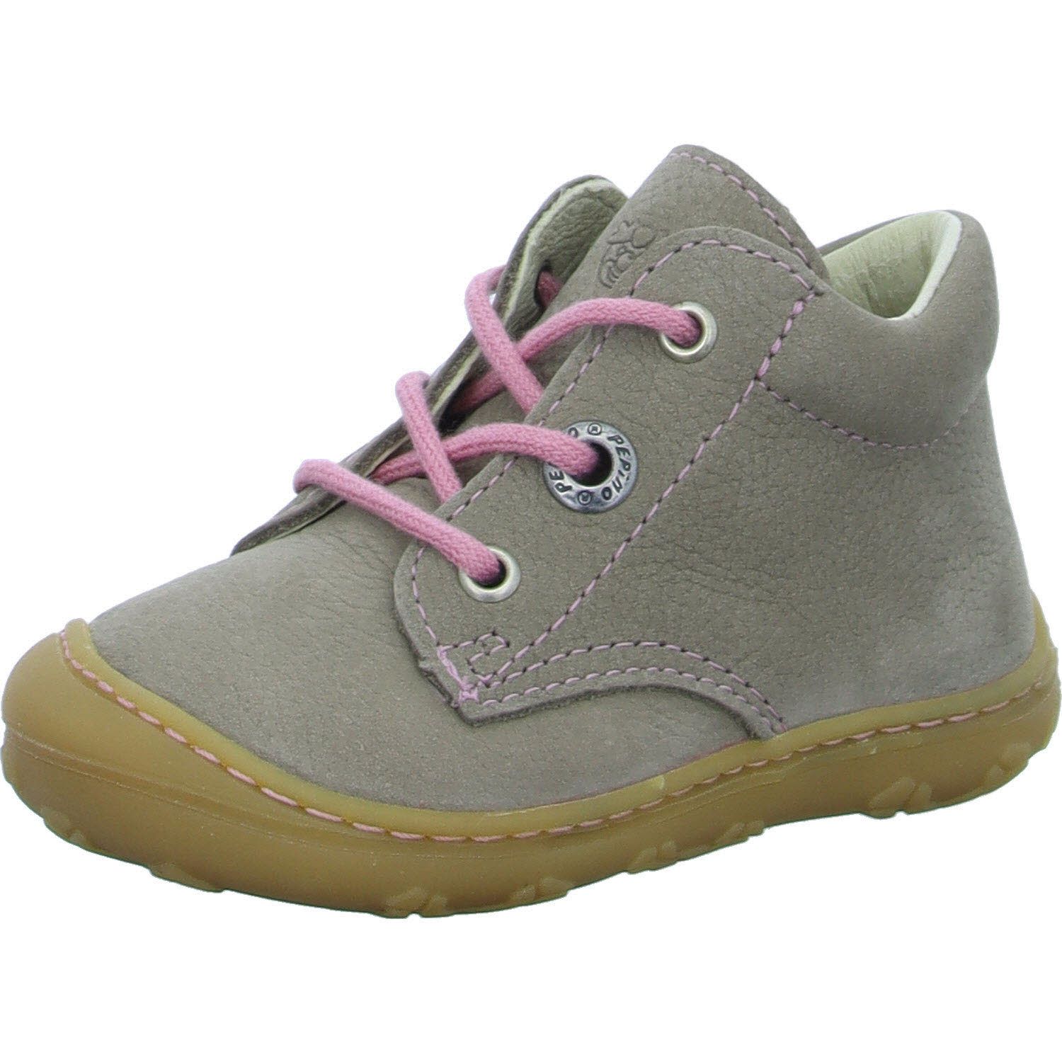 Element 2 von 8 (Bild) – Ricosta Kinder Halbschuhe zum Schnüren 50 1200102/670 Cory kies/rosa WMS mittel