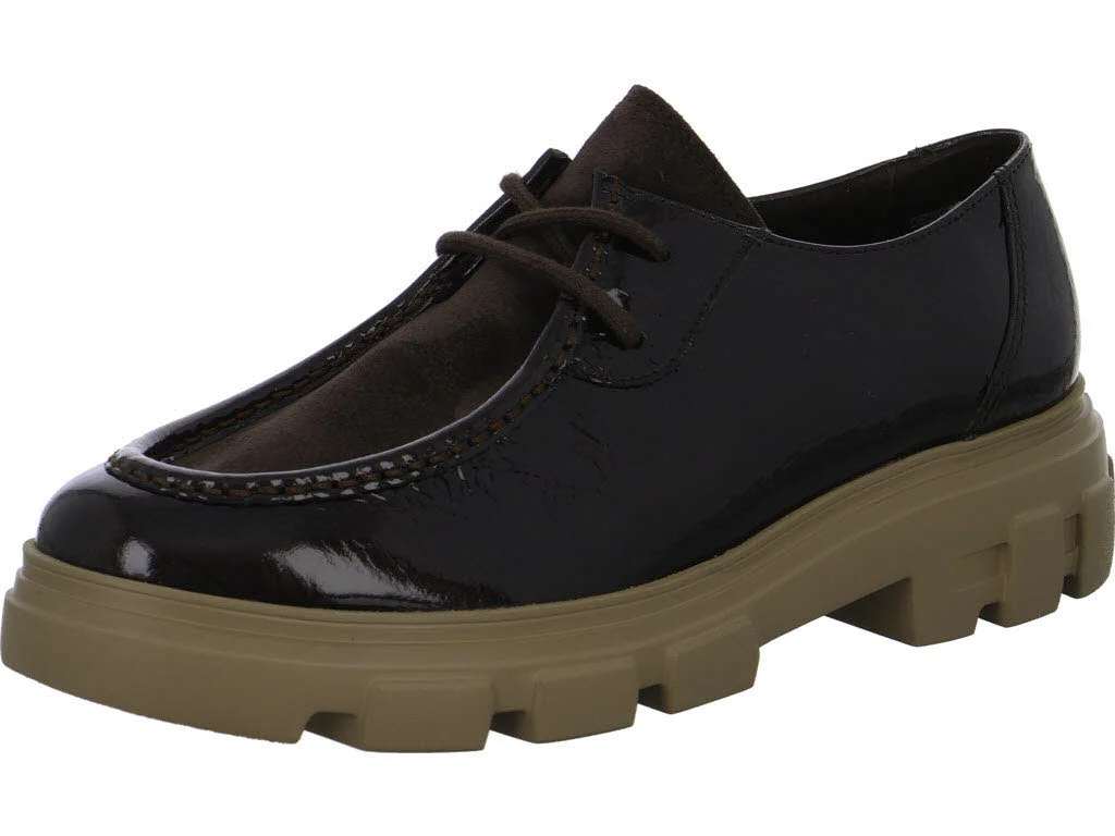 Paul Green Damen Schnürschuhe 1183-030 1183 moro/mocca normal