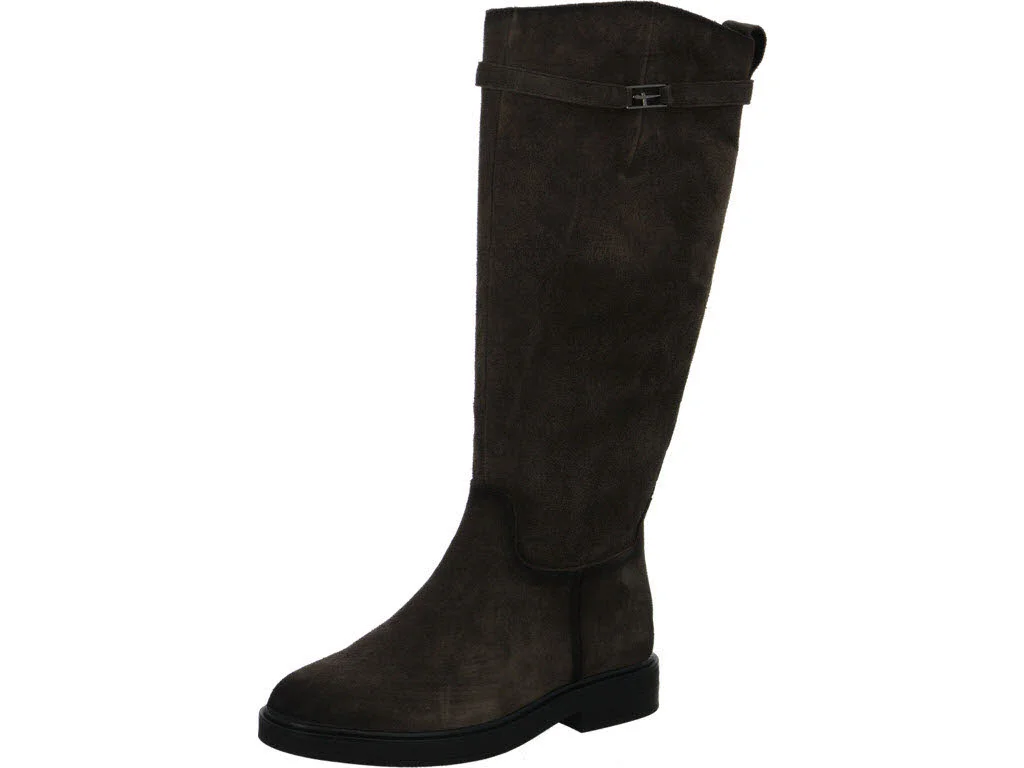 Tamaris Damen Langschaftstiefel 1-25532-47-314 1-25532-47 cigar normal