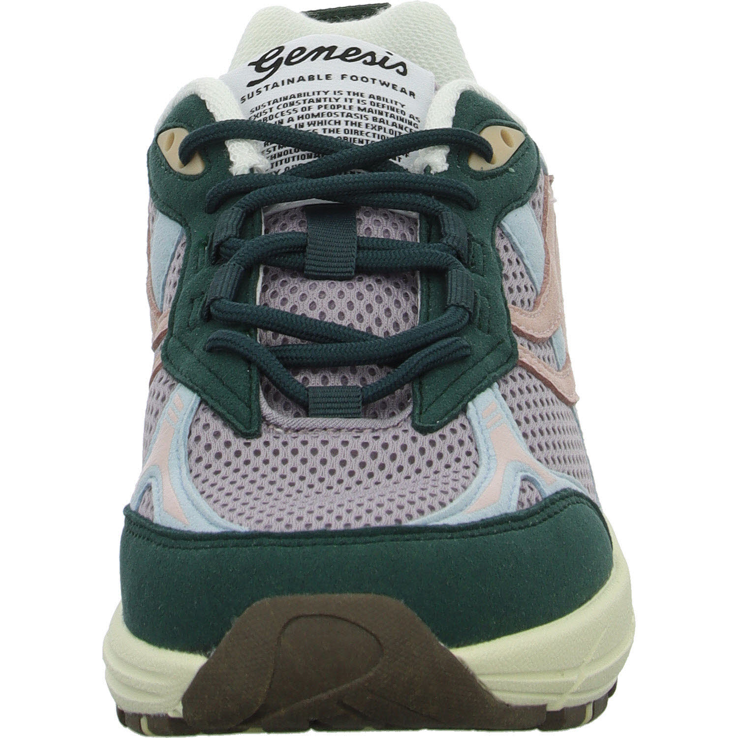 Genesis Damen Schnürschuhe 1005967 G-Eco`99 Multi Colour teal/sky/old rose normal