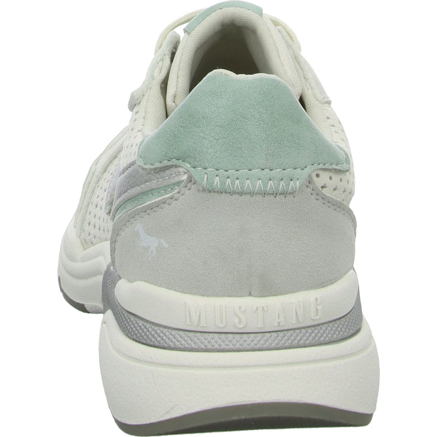 Mustang Damen Schnürschuhe 1512302-283 1512302 ice/silber normal