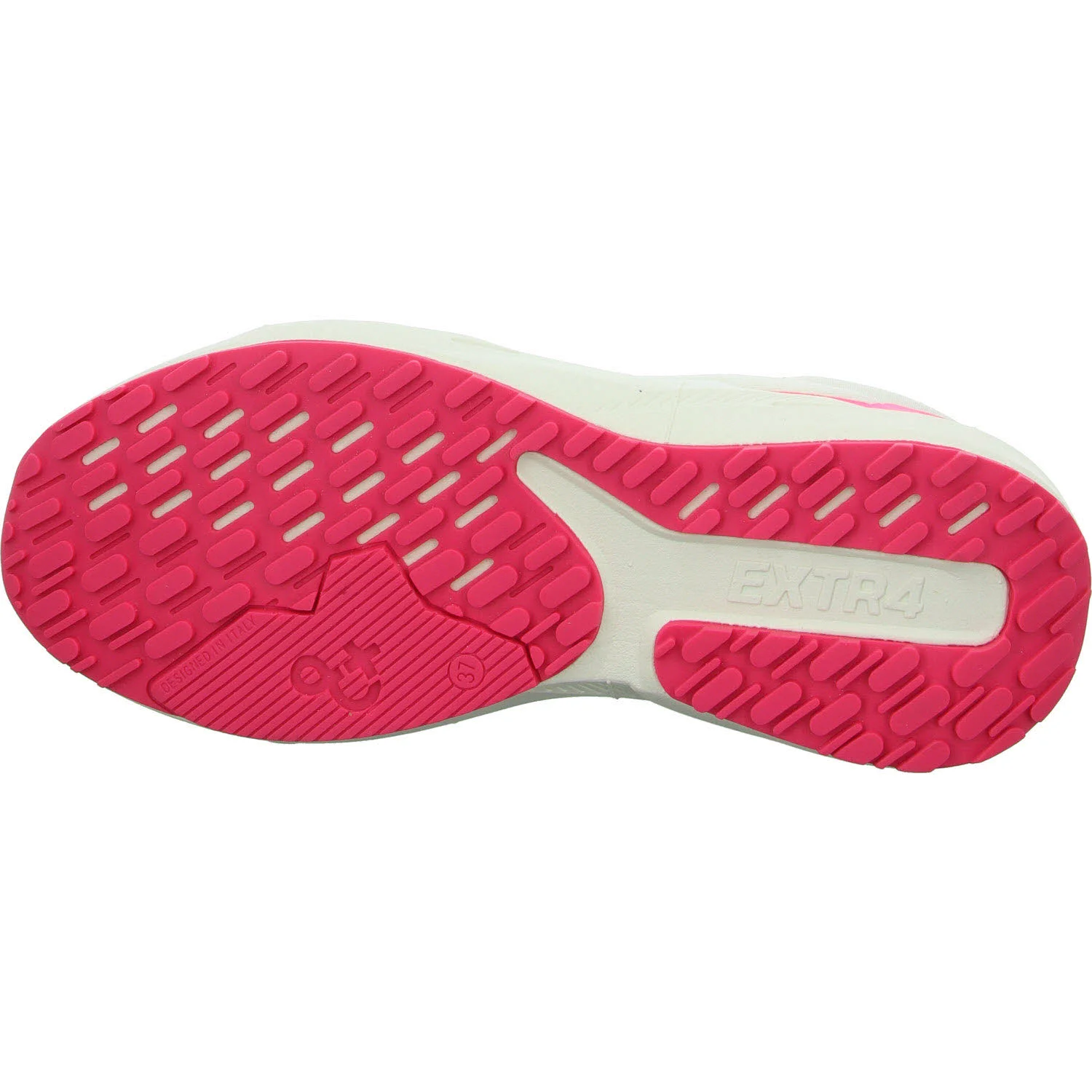 EXTR4 Damen Schnürschuhe 7705011 D-KAIZEN GTX bianco-fuxia normal
