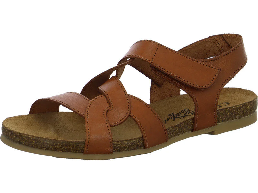 Cosmos Damen Sandalen 6106814-301 6106814 kastanie normal