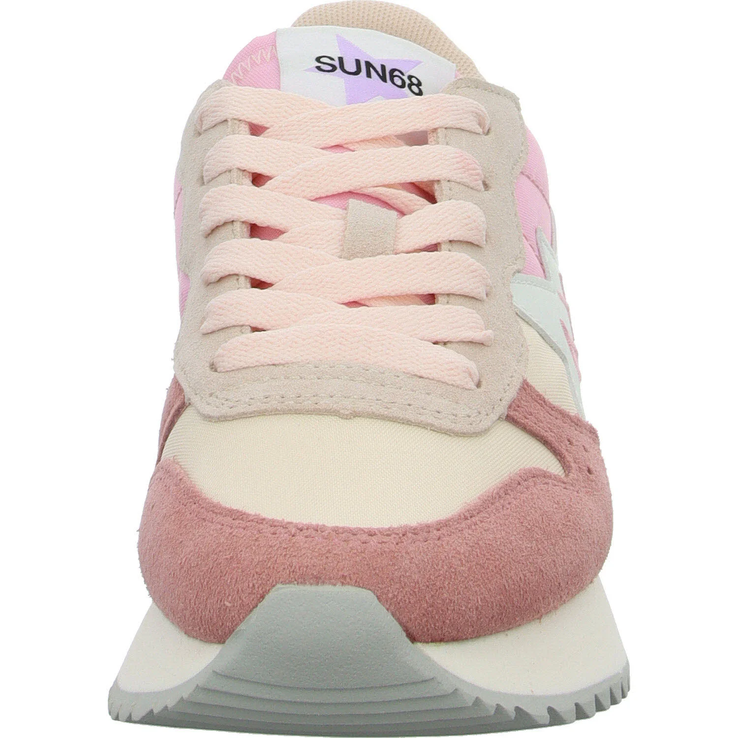 SUN68 Damen Schnürschuhe Z35211 39 STARGIRL MULTICOLOR porcelain normal